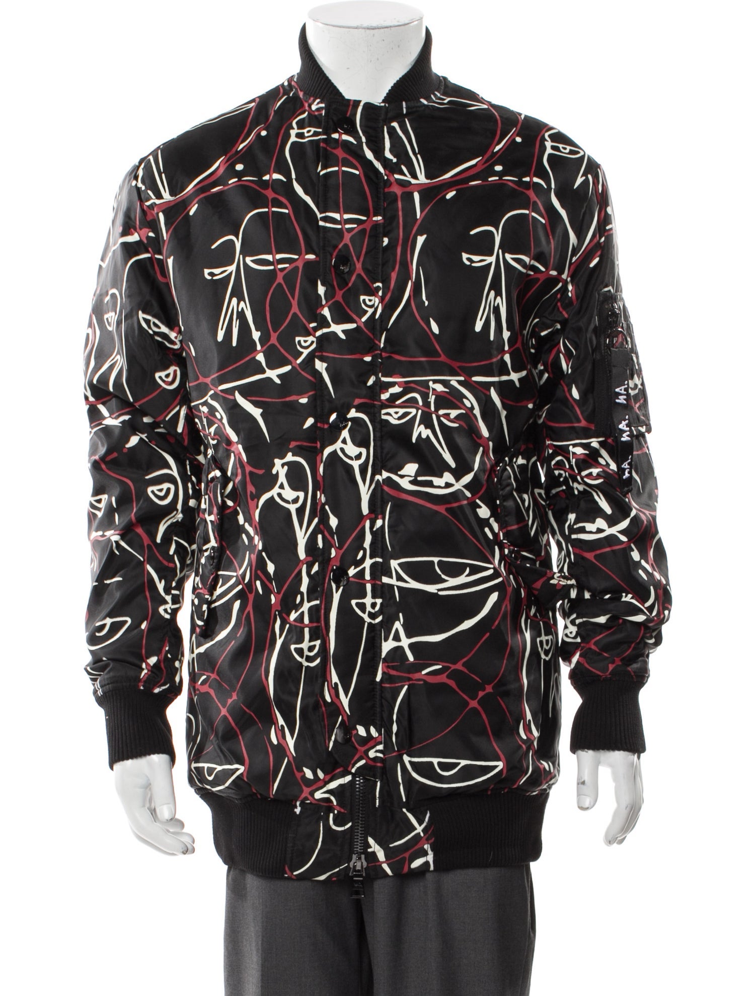 Haculla Printed Bomber Jacket