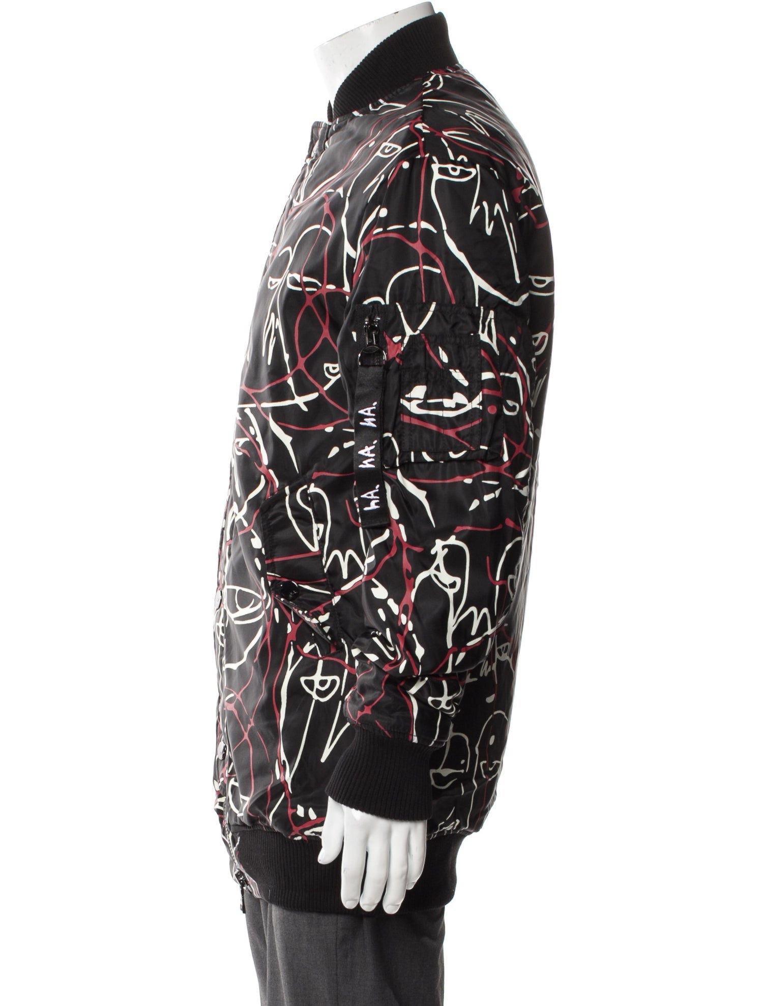 Haculla Printed Bomber Jacket