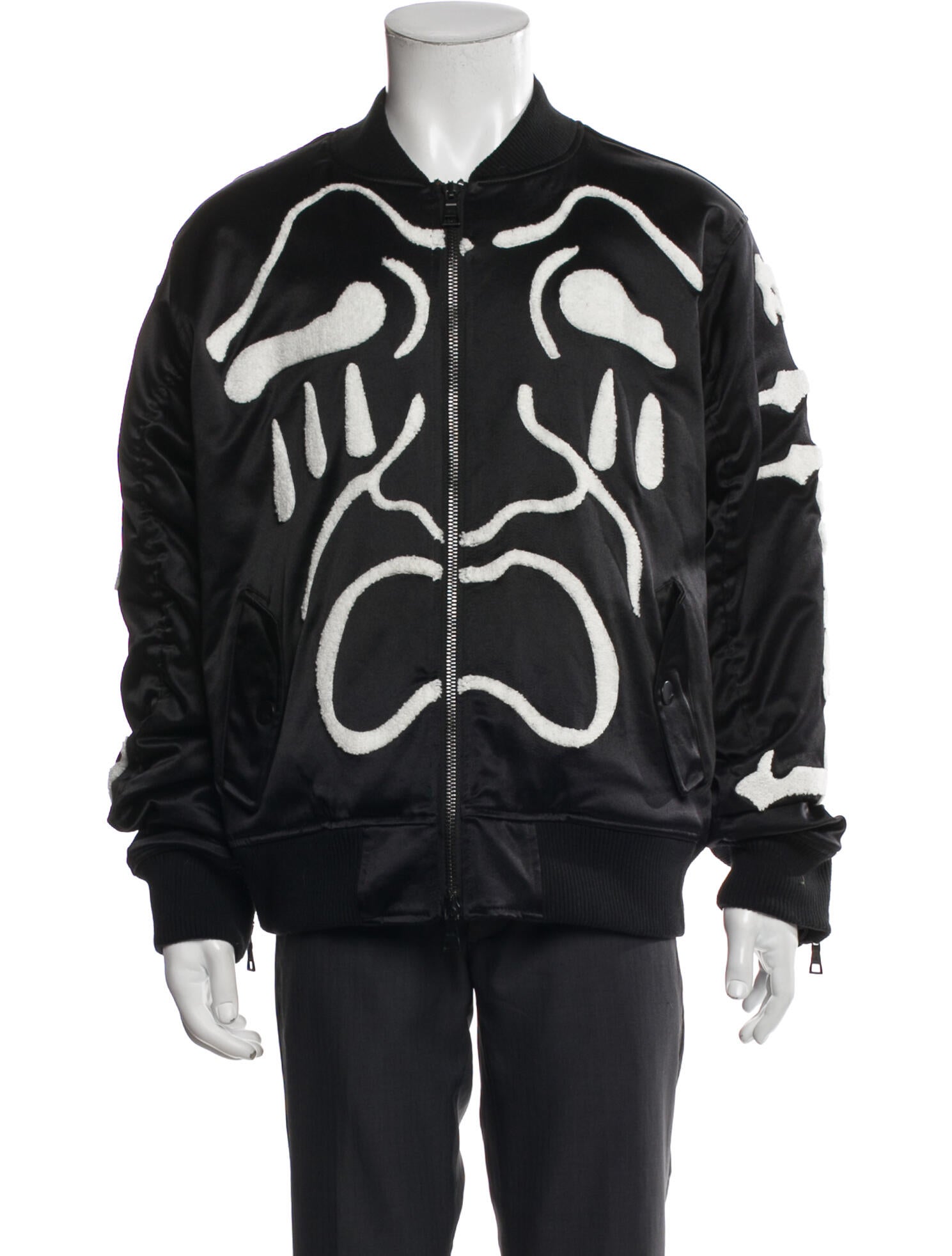 Haculla Graphic Print Bomber Jacket