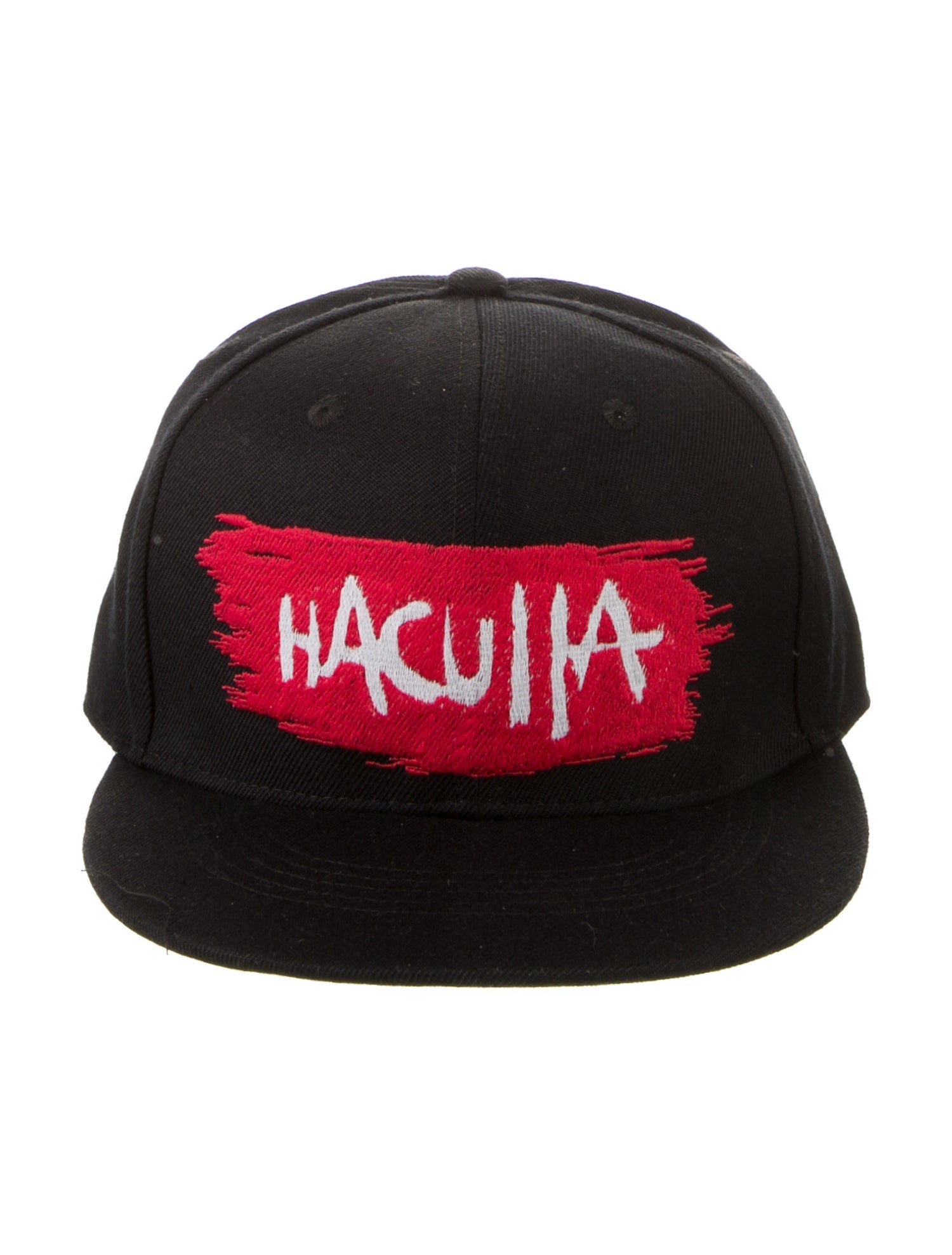 Haculla hat with paint embroidery stroke