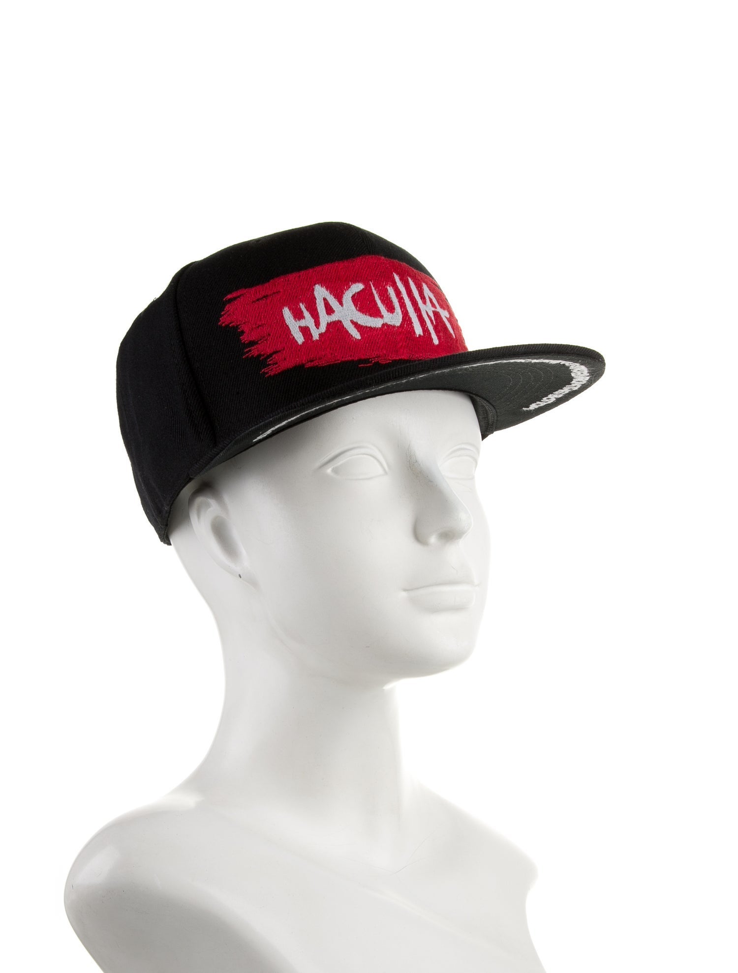 Haculla hat with paint embroidery stroke