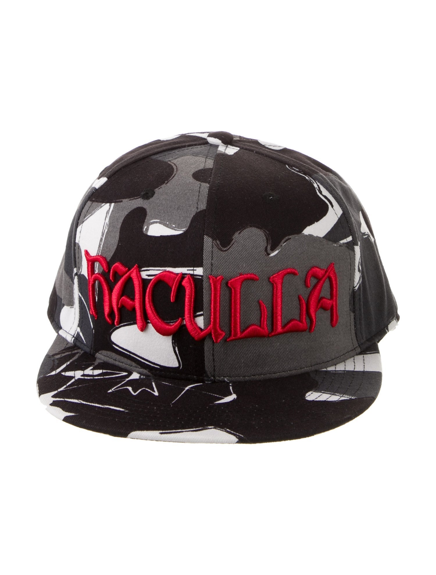 Haculla custom Haculla snow camo snapback hat