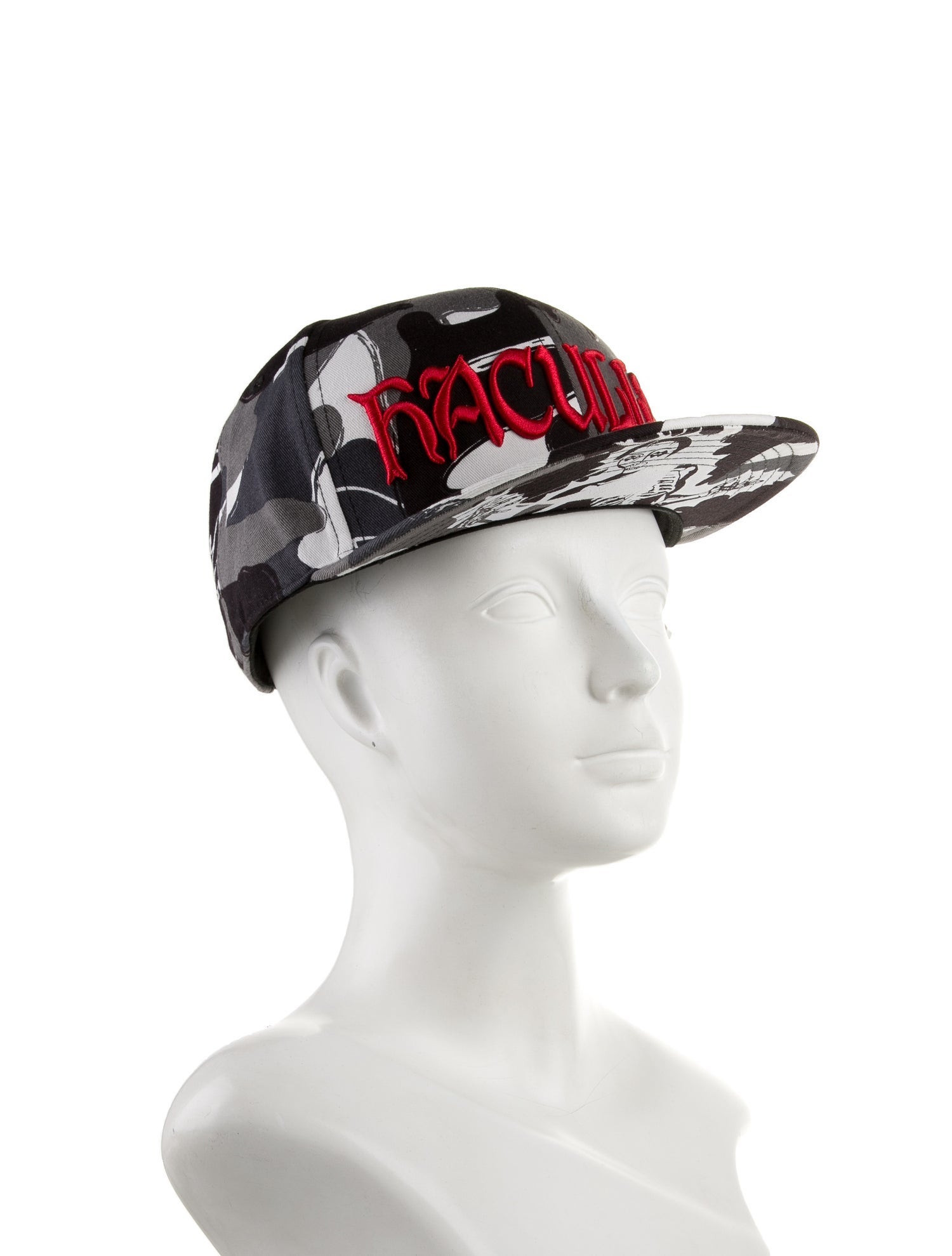 Haculla custom Haculla snow camo snapback hat