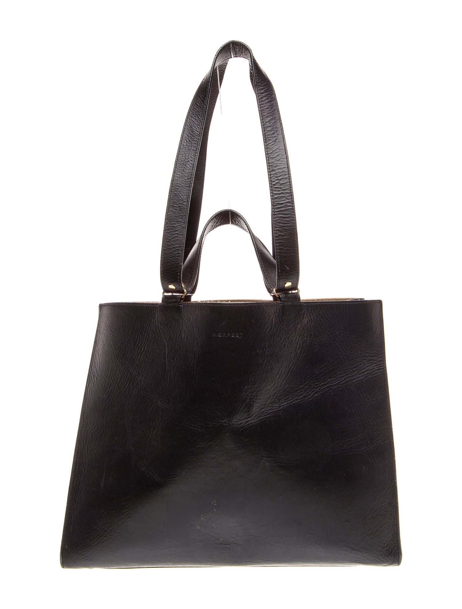Haerfest Leather Top Handle Bag