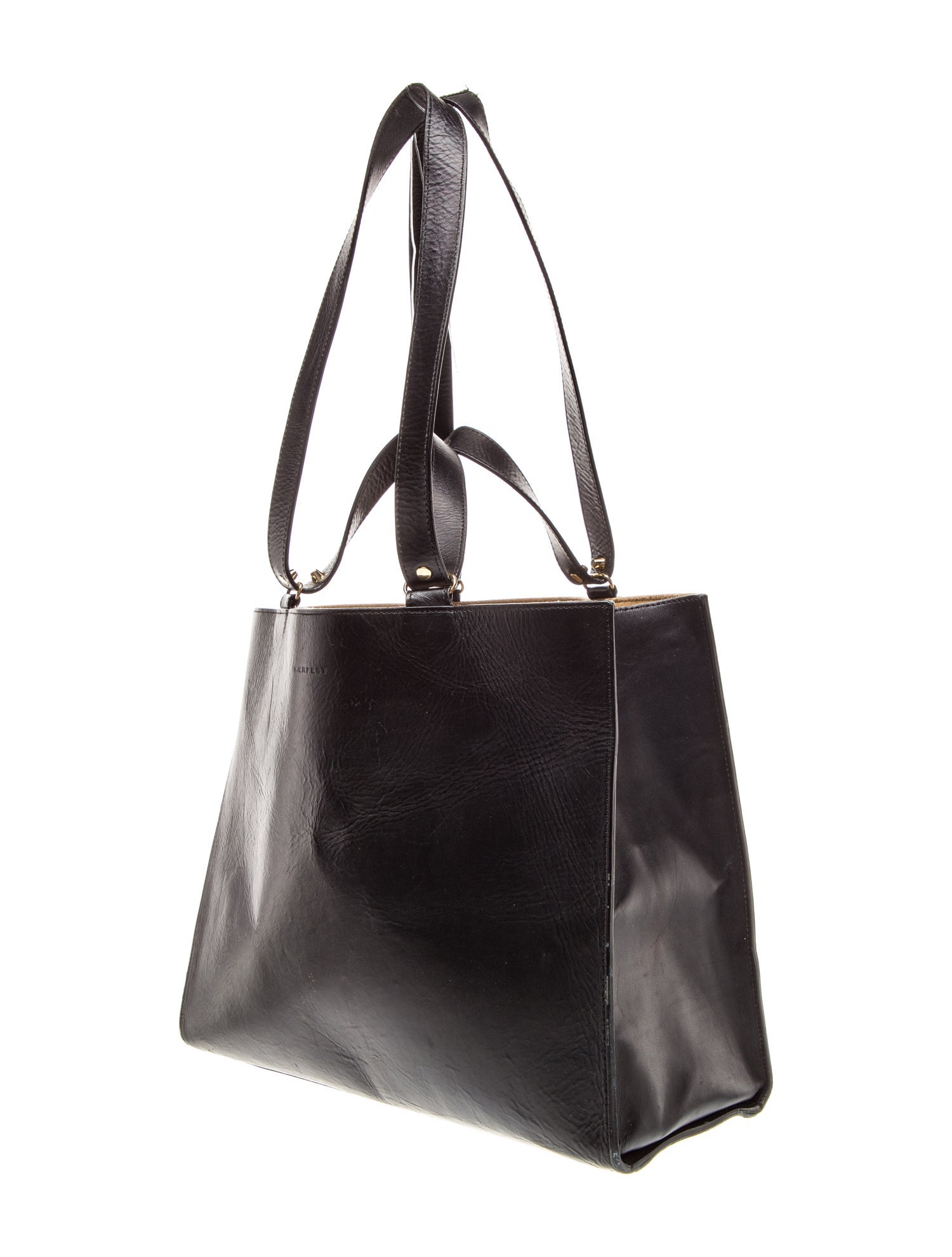 Haerfest Leather Top Handle Bag