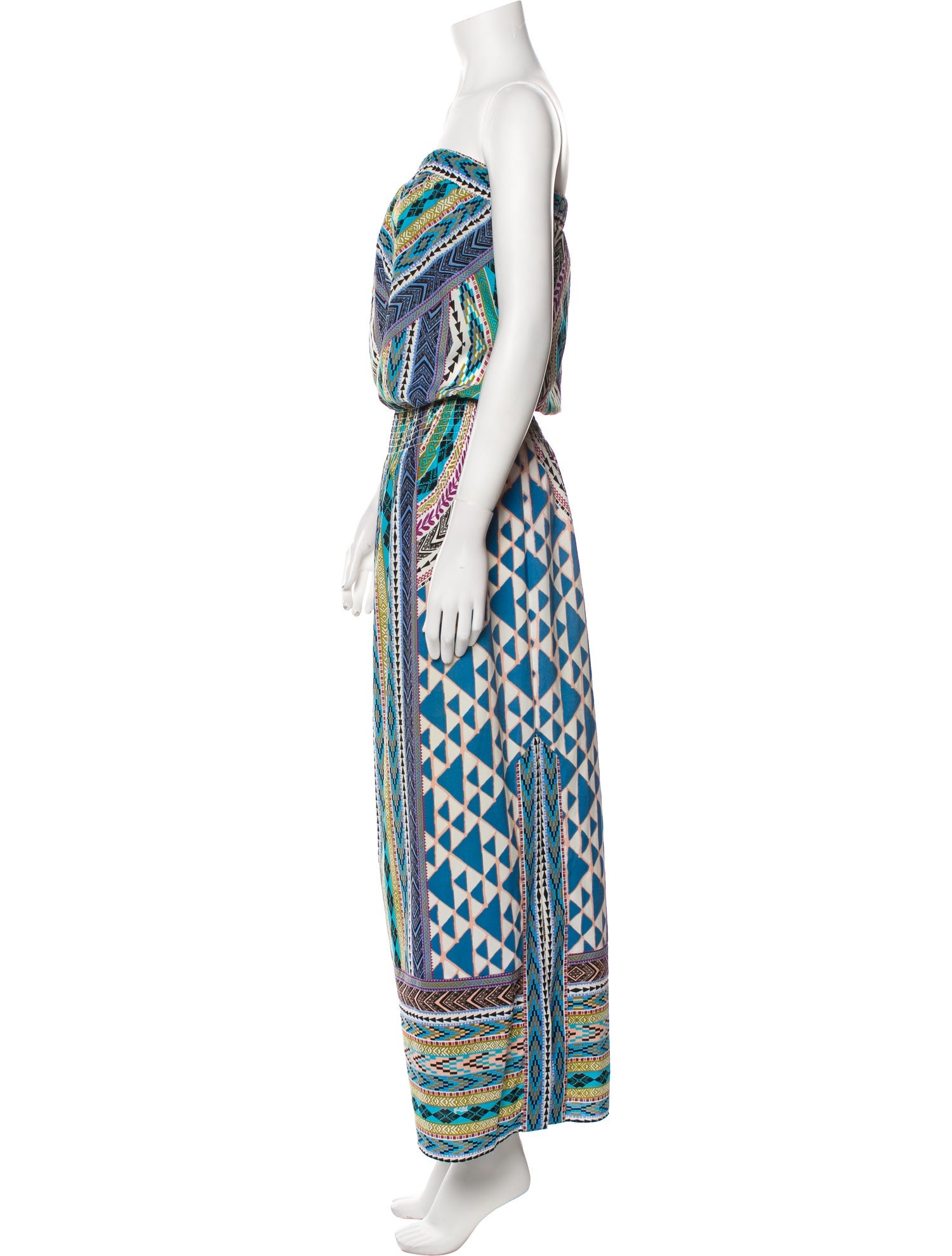 Hale Bob Printed Long Dress