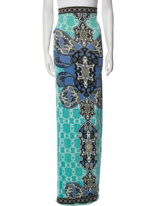 Hale Bob Silk Long Skirt