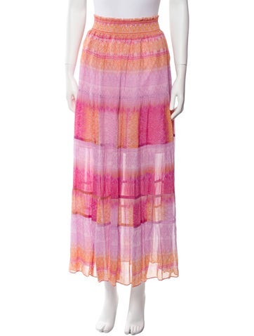 Hale Bob Skirts Striped Midi Length Skirt S