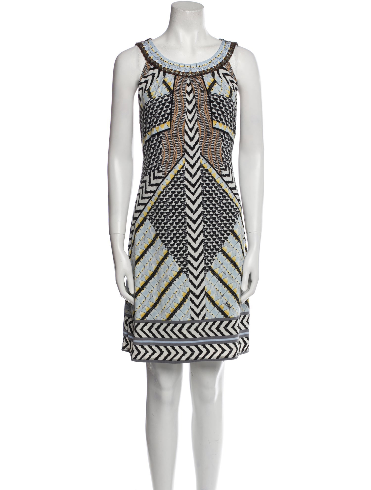 Hale Bob Printed Mini Dress