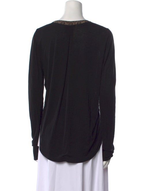 Hale Bob Silk Paisley Print Top