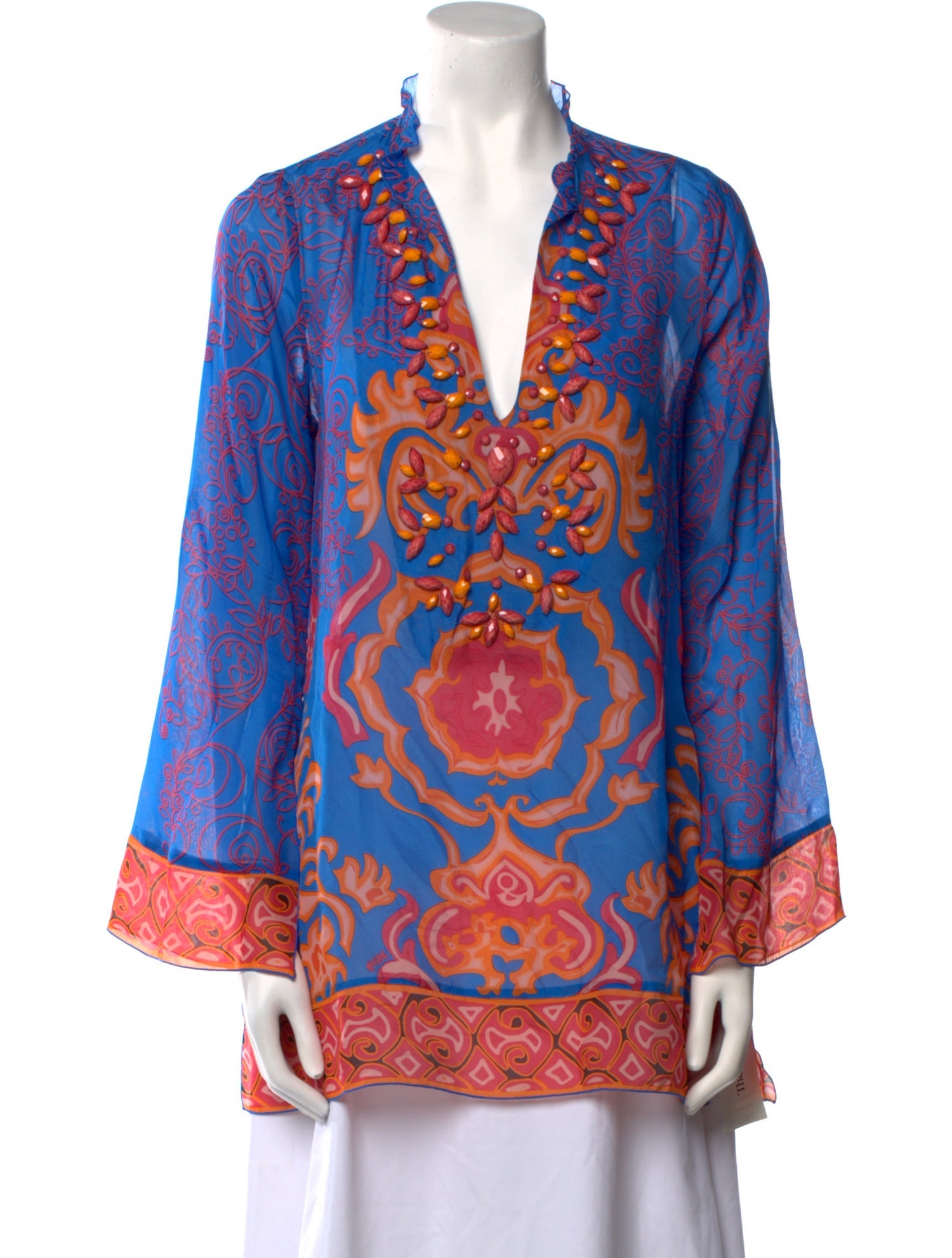 Hale Bob Silk Mini Dress