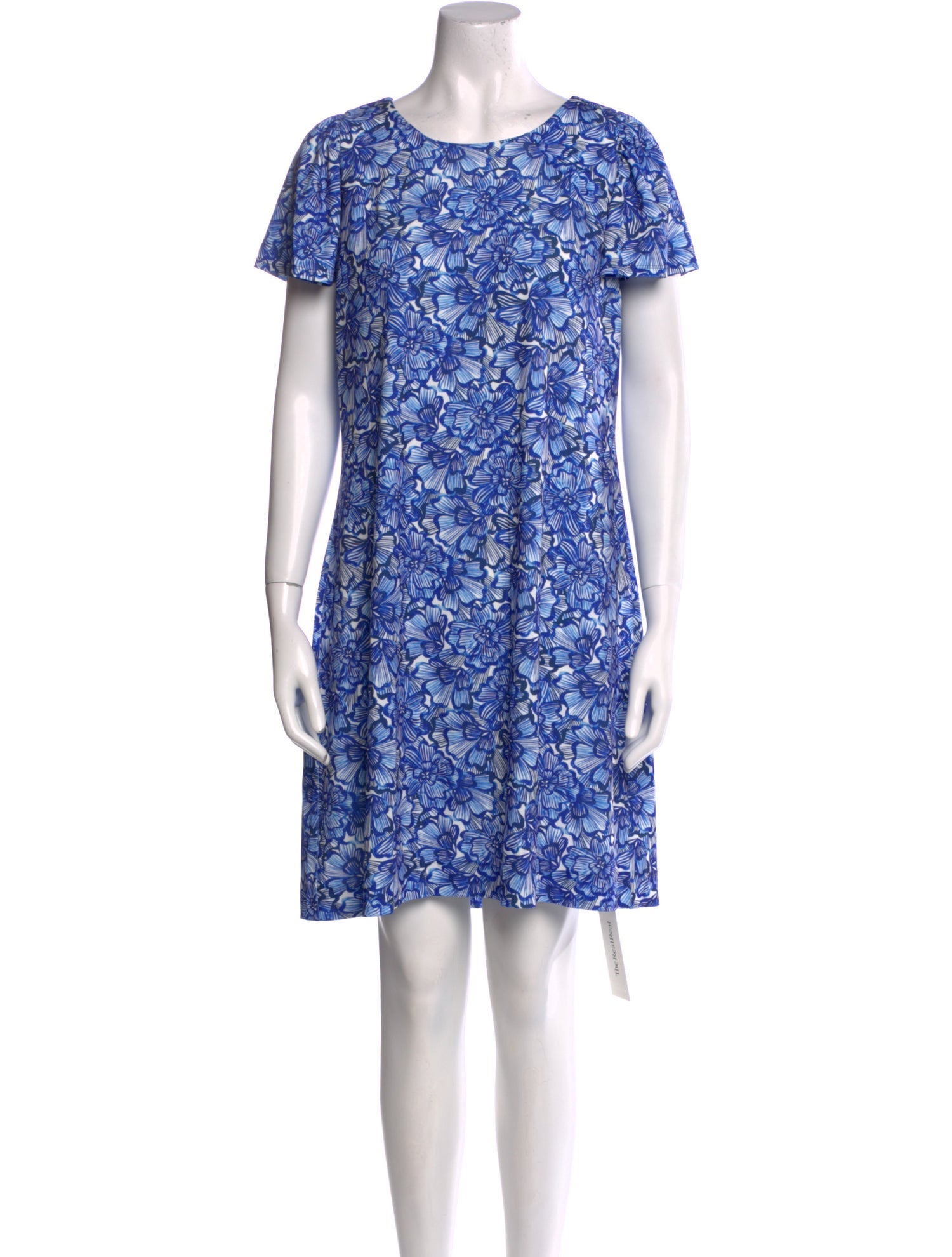 Hale Bob Floral Print Mini Dress