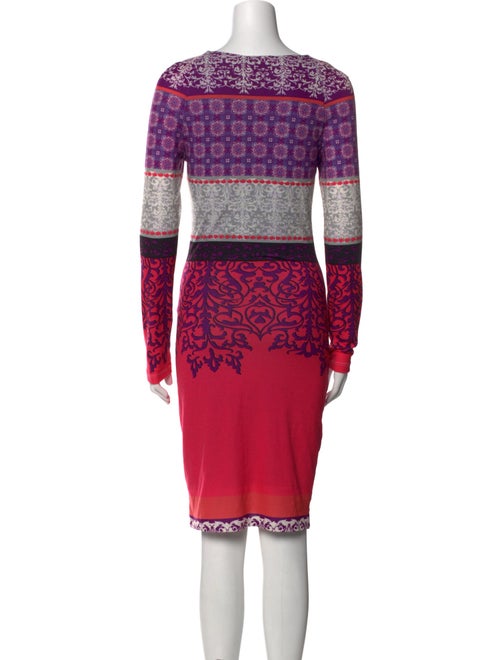 Hale Bob Printed Knee-Length Dress