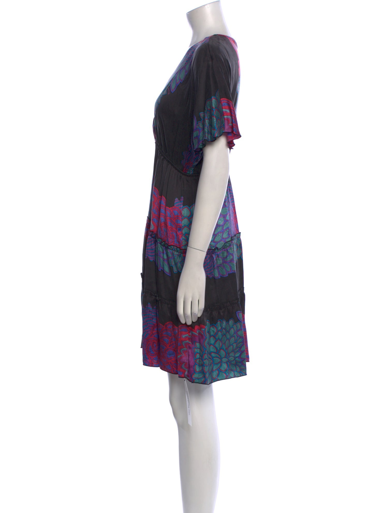 Hale Bob Silk Mini Dress