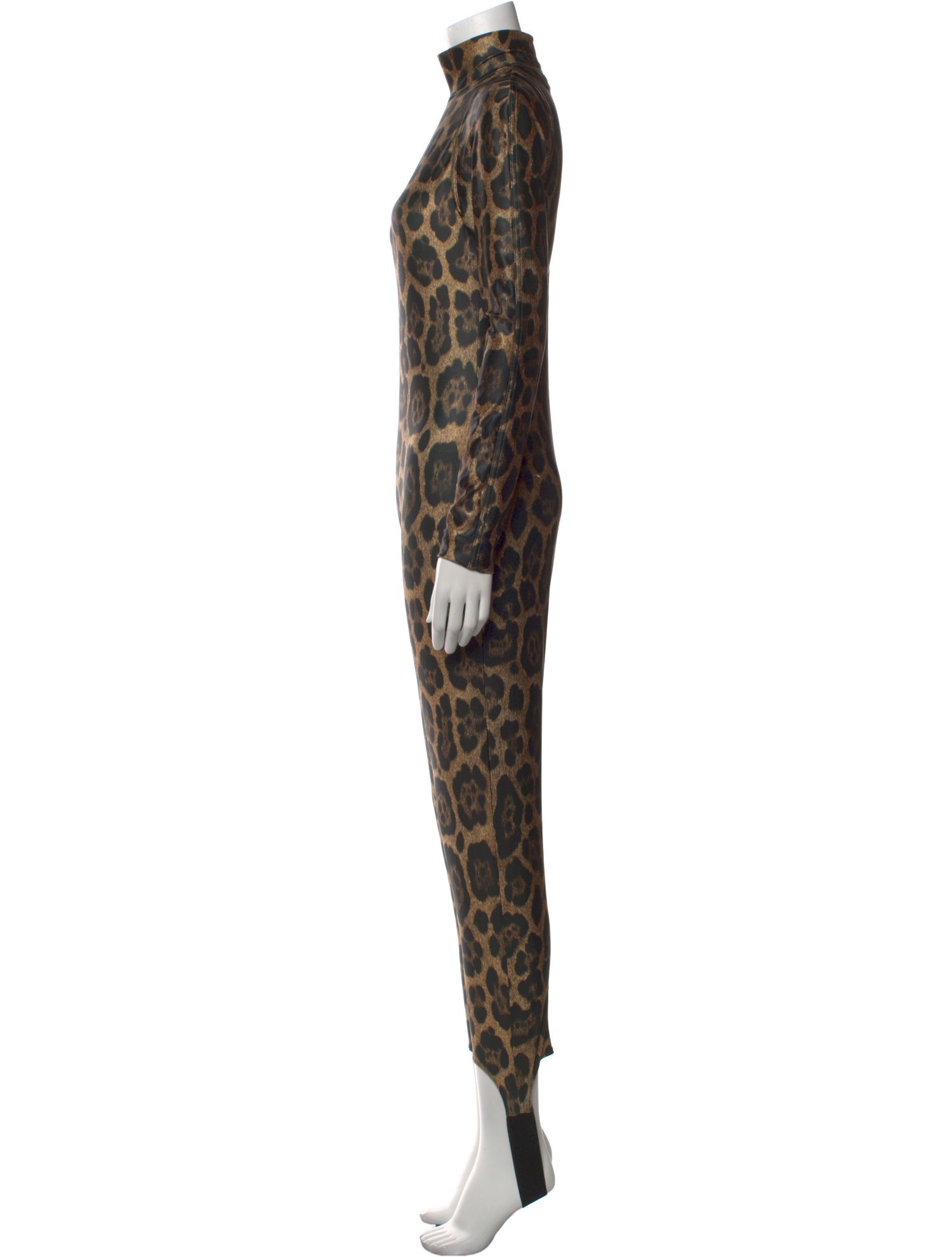 Harriet Selling Silk Animal Print Jumpsuit