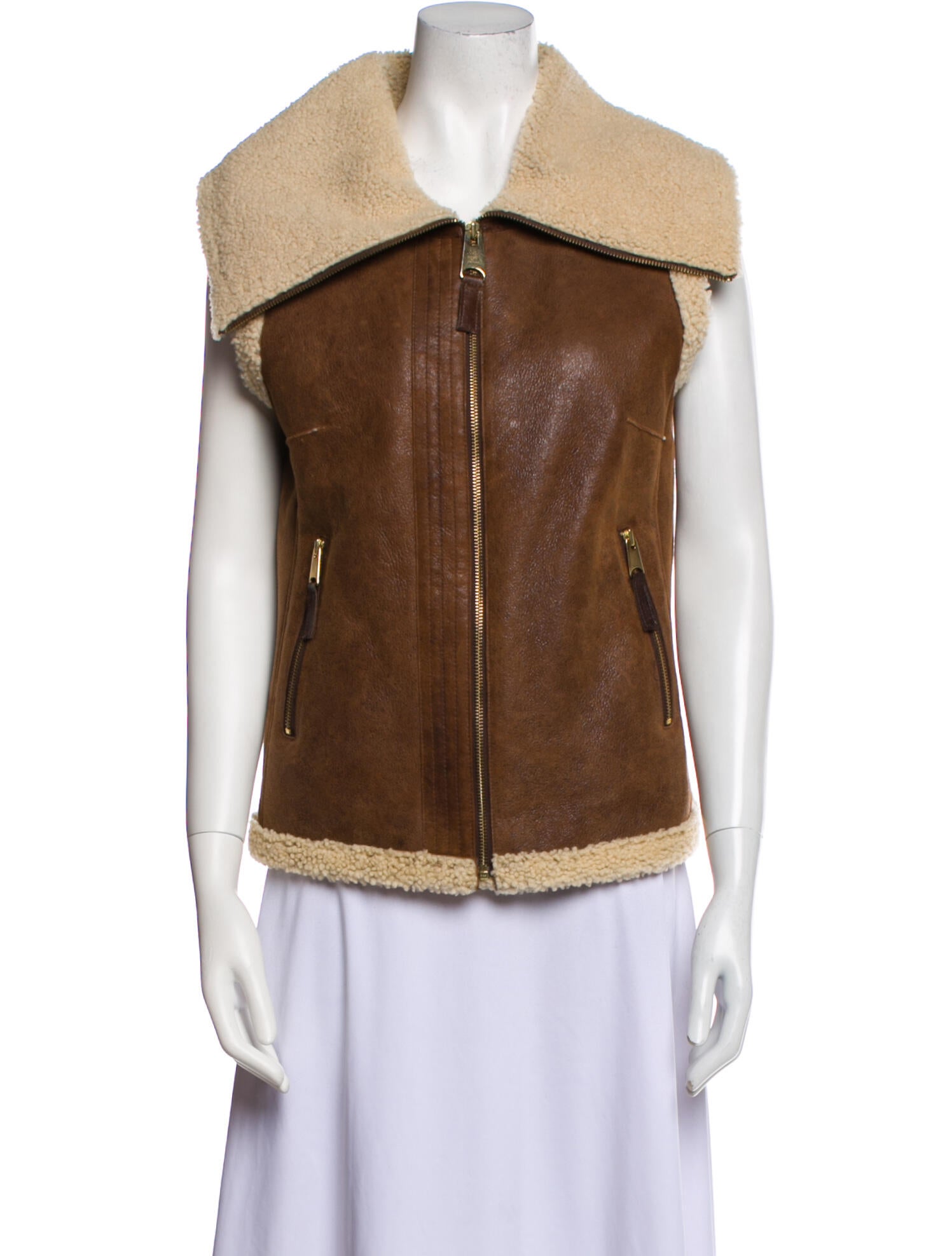 Harlin Lamb Leather Vest