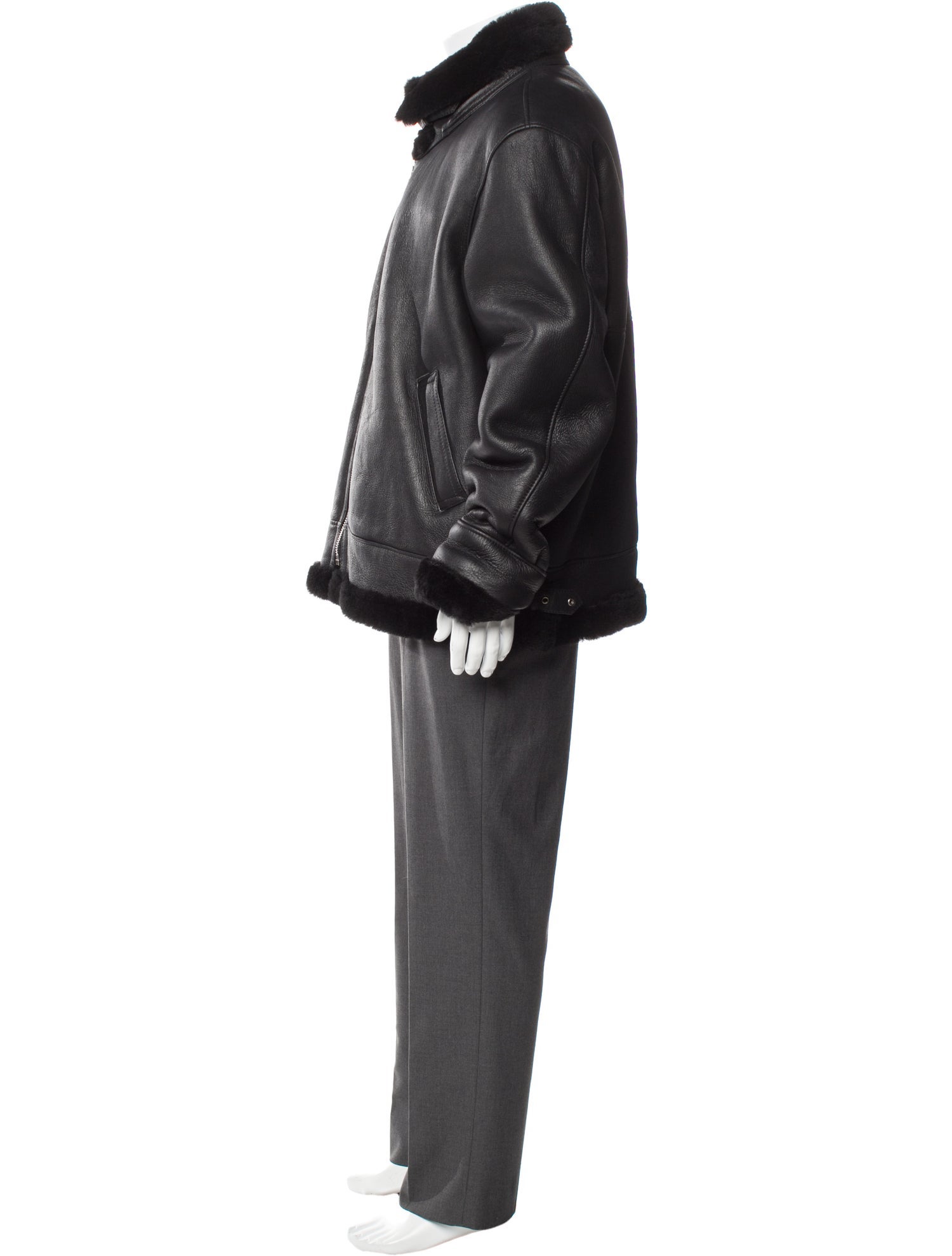 Harlin Leather Parka