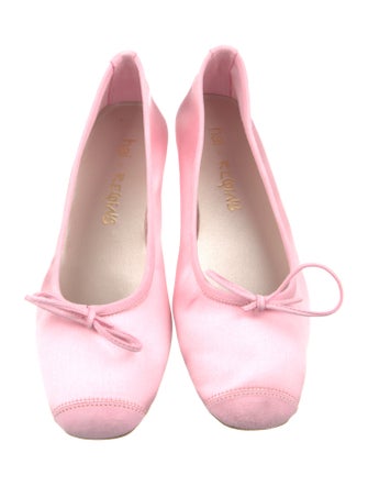 Hai x Reqins Satin Ballet Flats