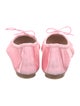 Hai x Reqins Satin Ballet Flats