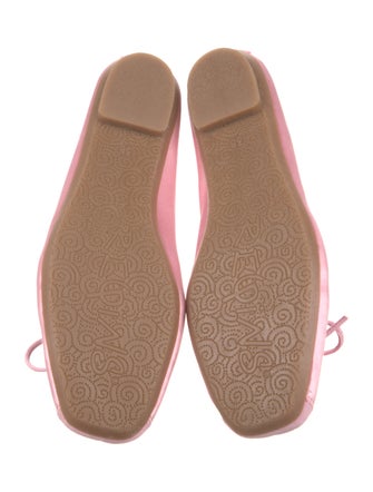 Hai x Reqins Satin Ballet Flats