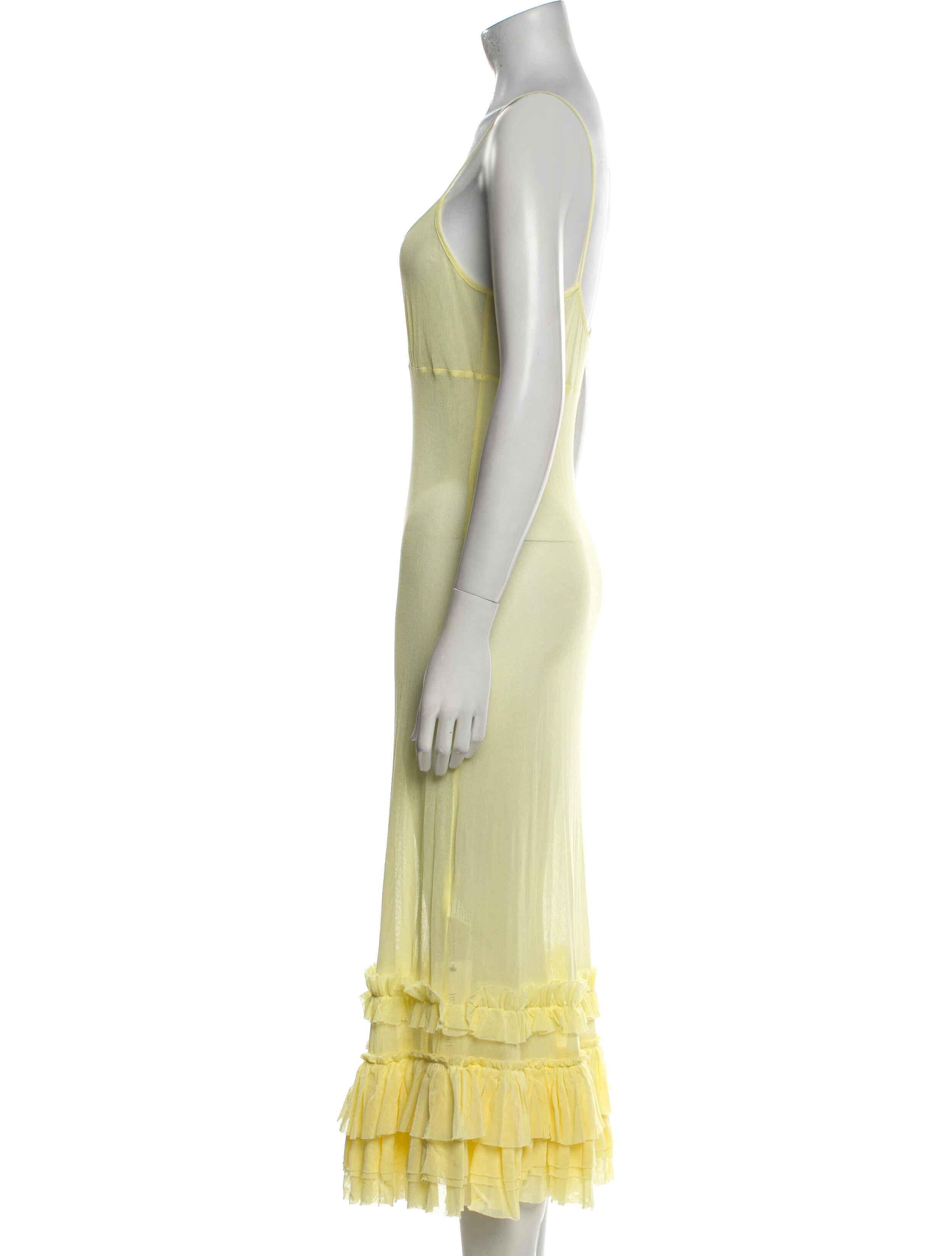 Hai Scoop Neck Long Dress