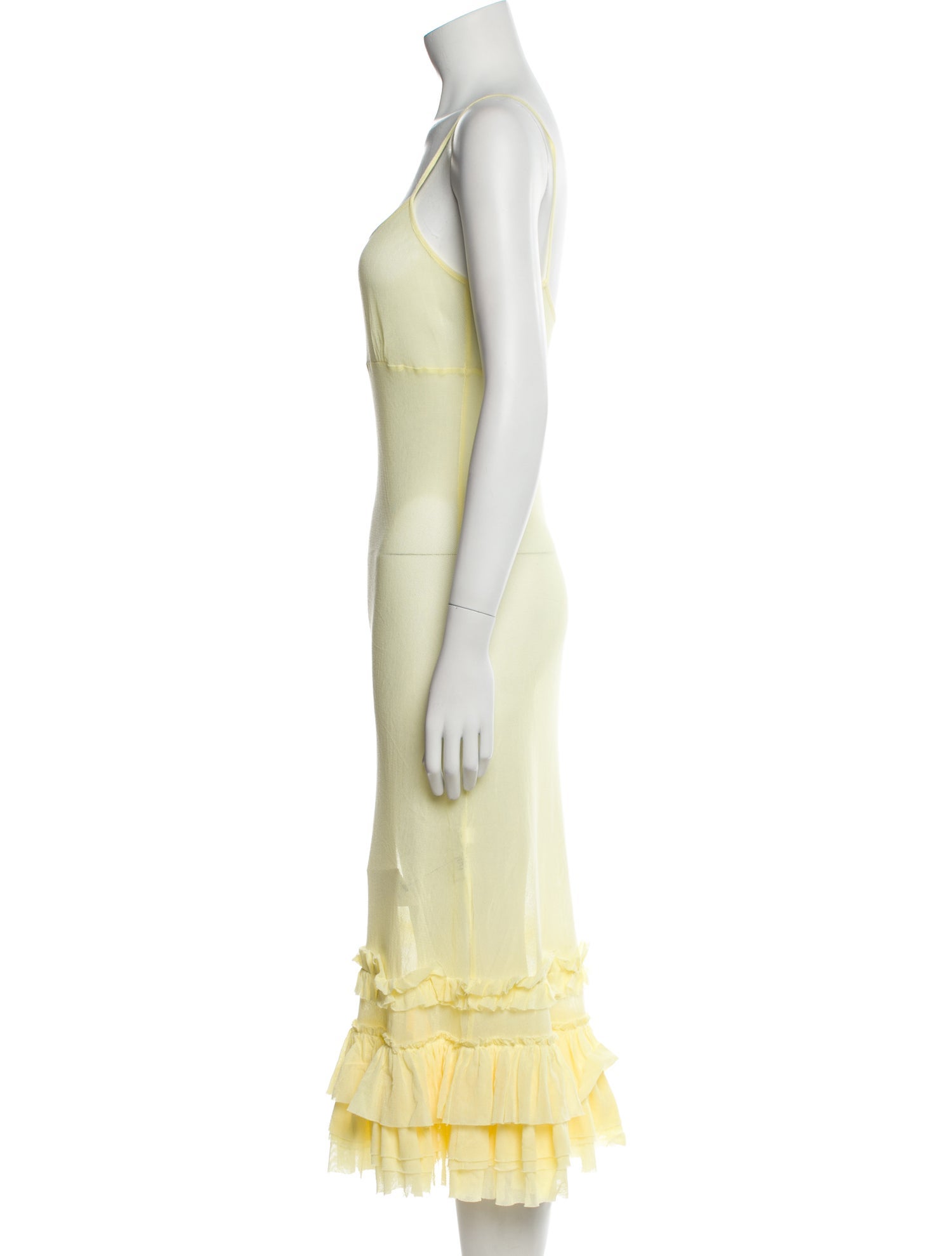 Hai Scoop Neck Midi Length Dress