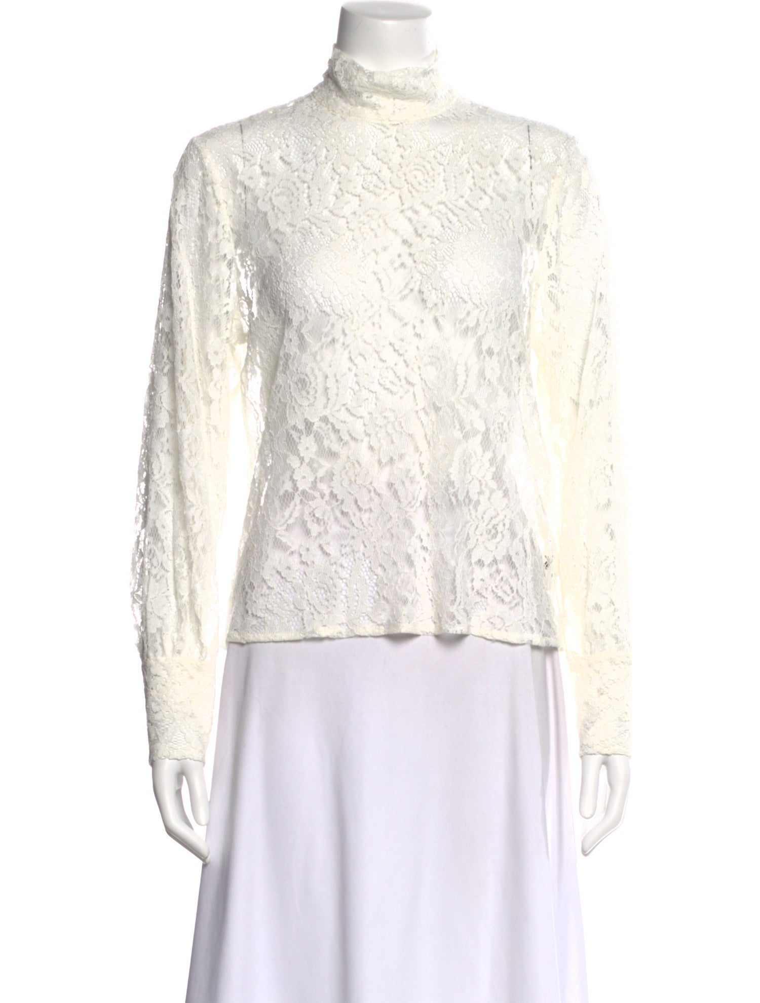 Hai Mock Neck Long Sleeve Top