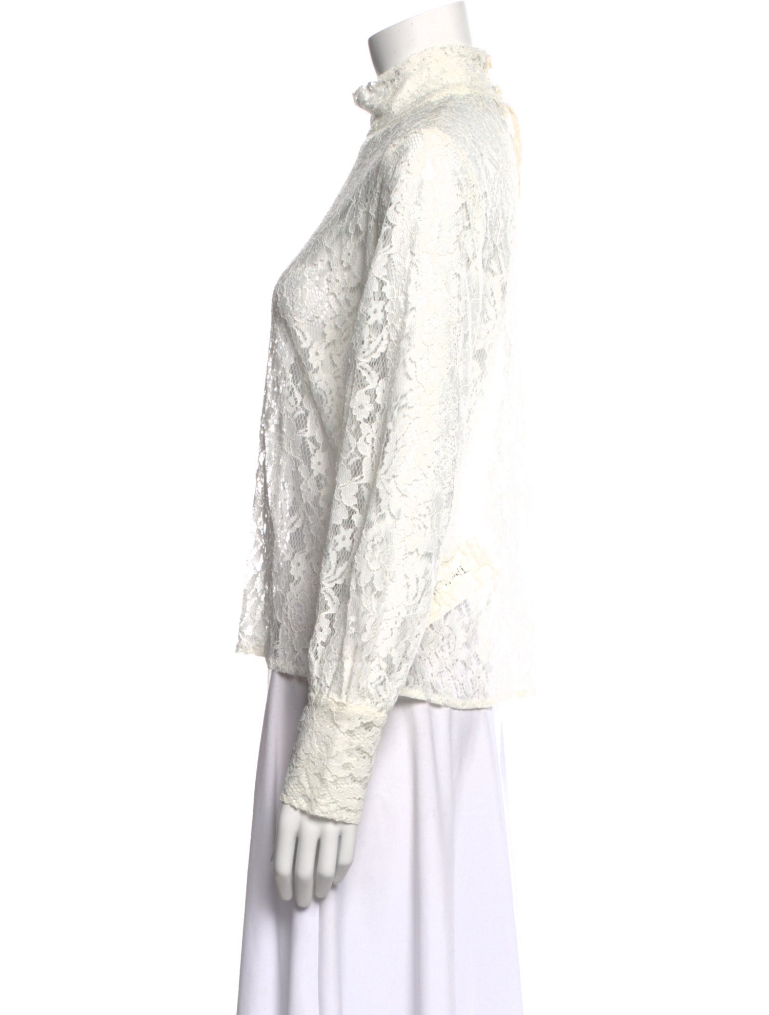 Hai Mock Neck Long Sleeve Top