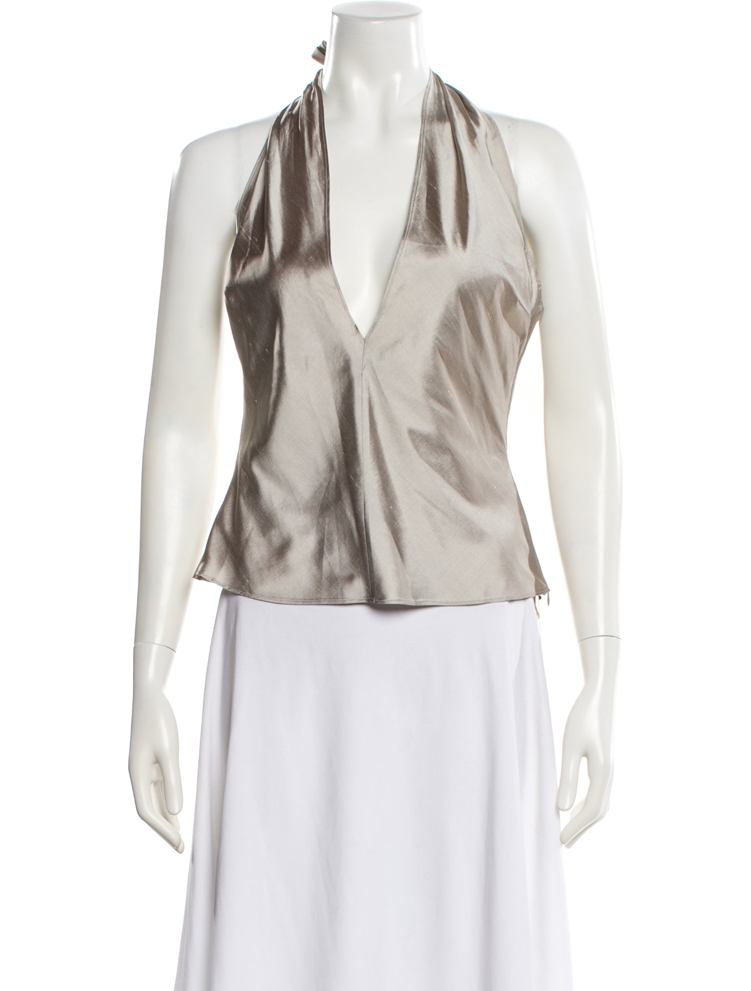 Hai Silk Halterneck Top