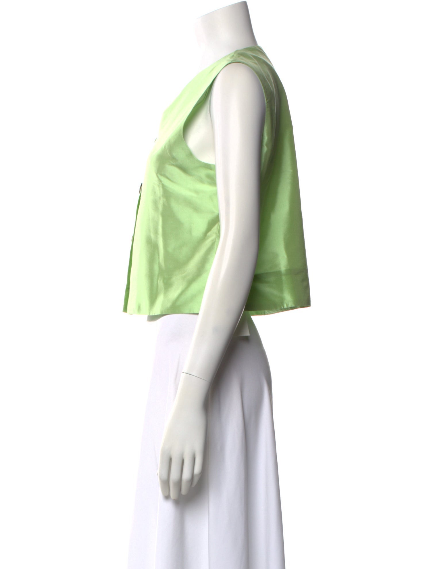Hai Silk V-Neck Top w/ Tags
