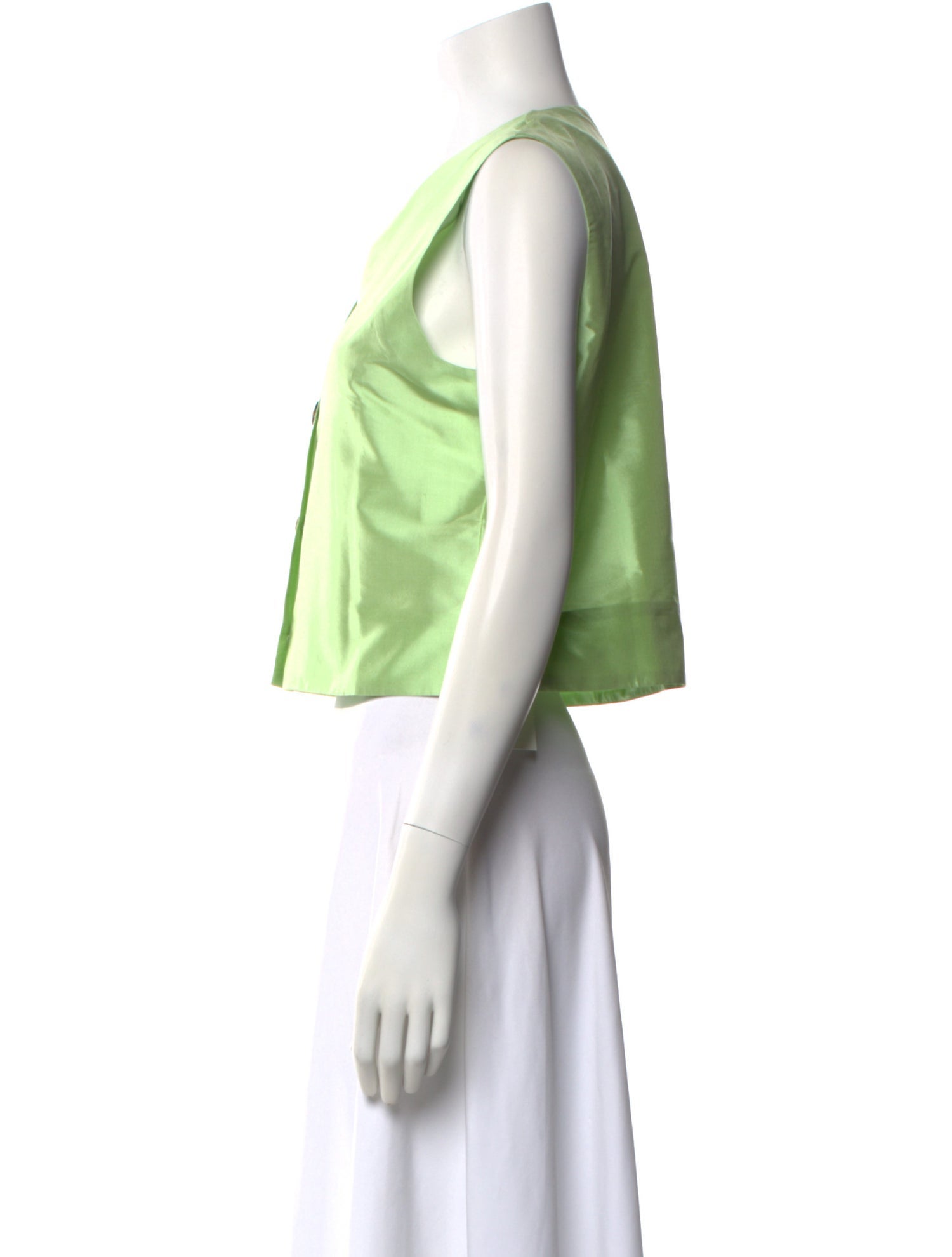 Hai Silk V-Neck Top w/ Tags