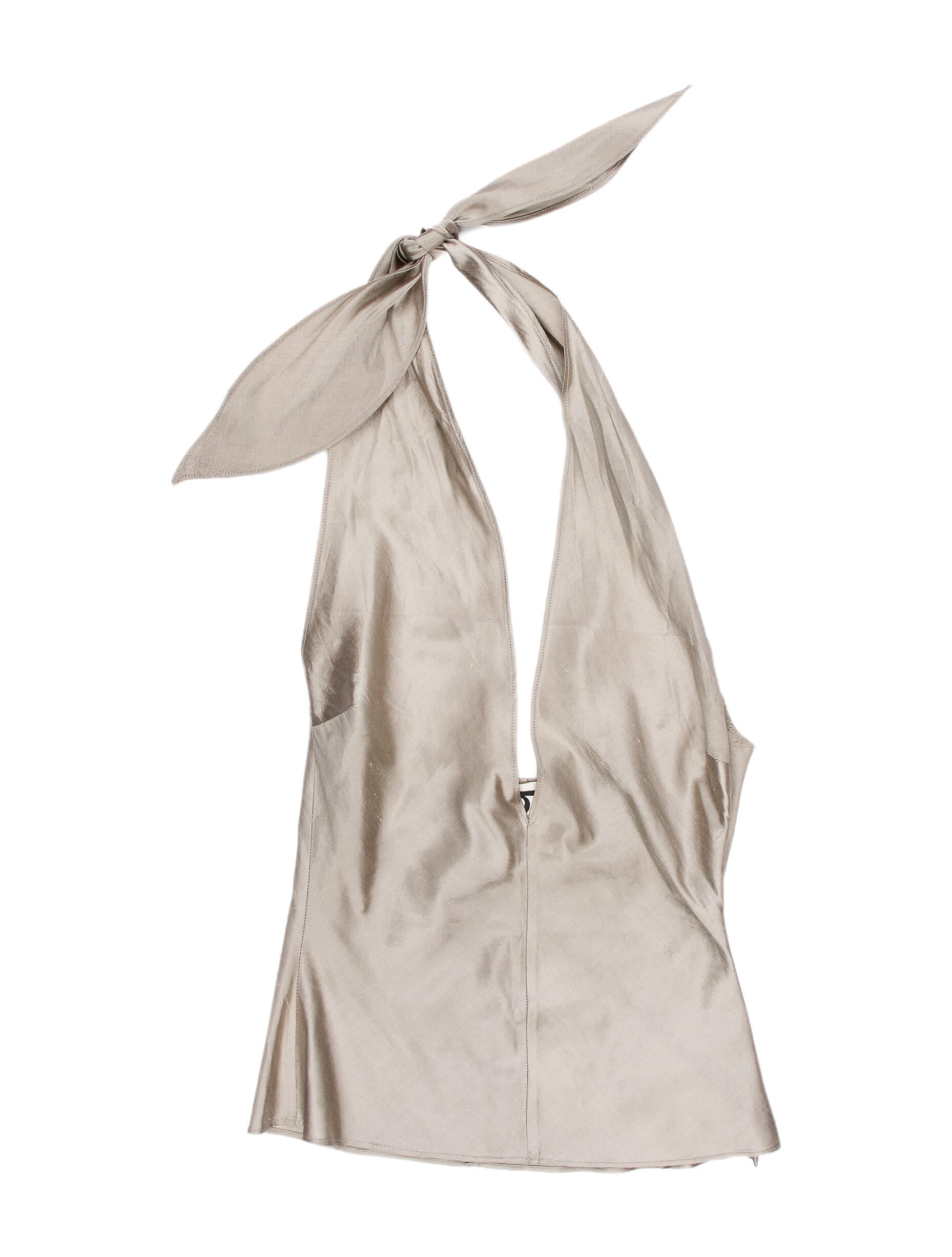 Hai Silk Halterneck Top