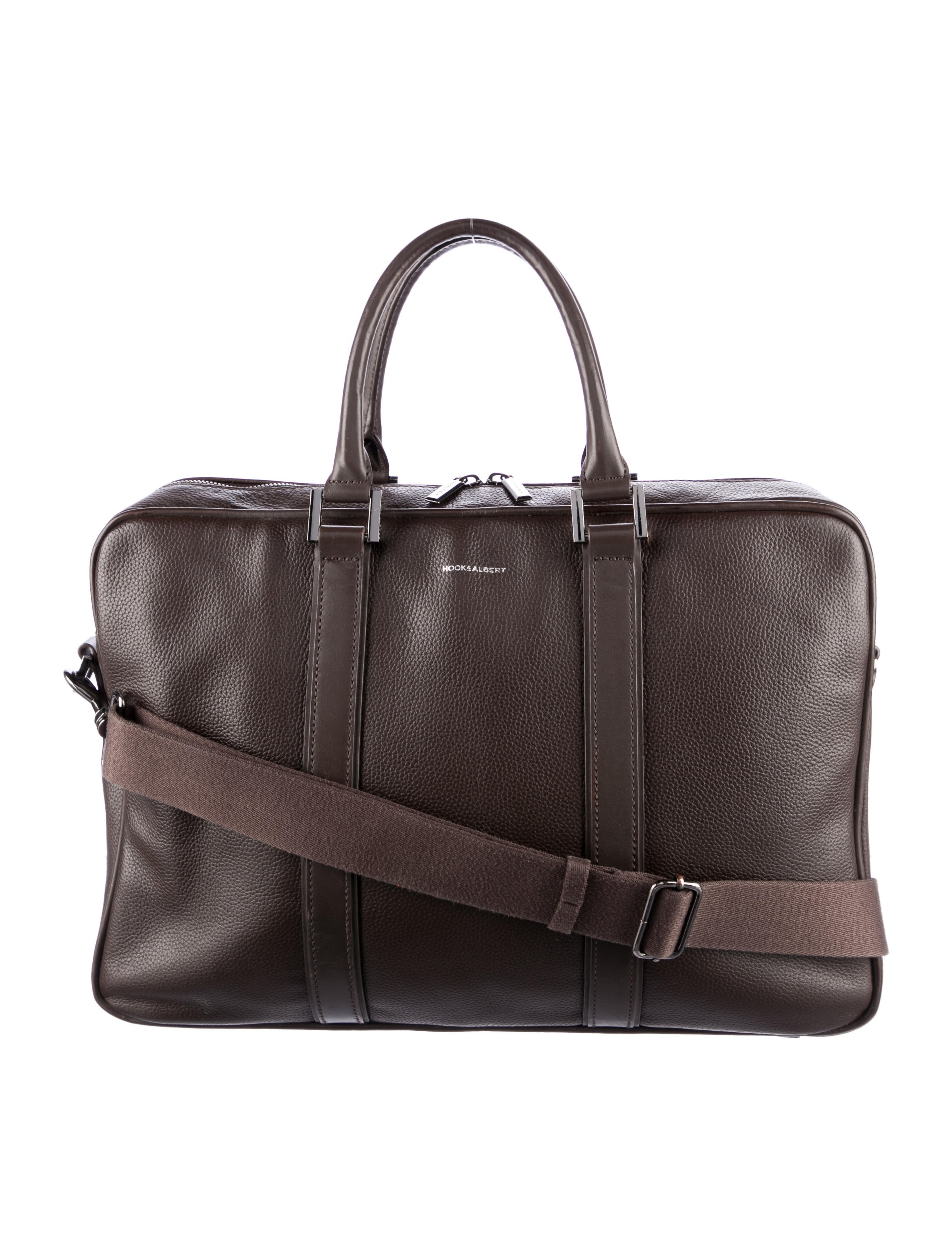 Hook & Albert Leather Brief case
