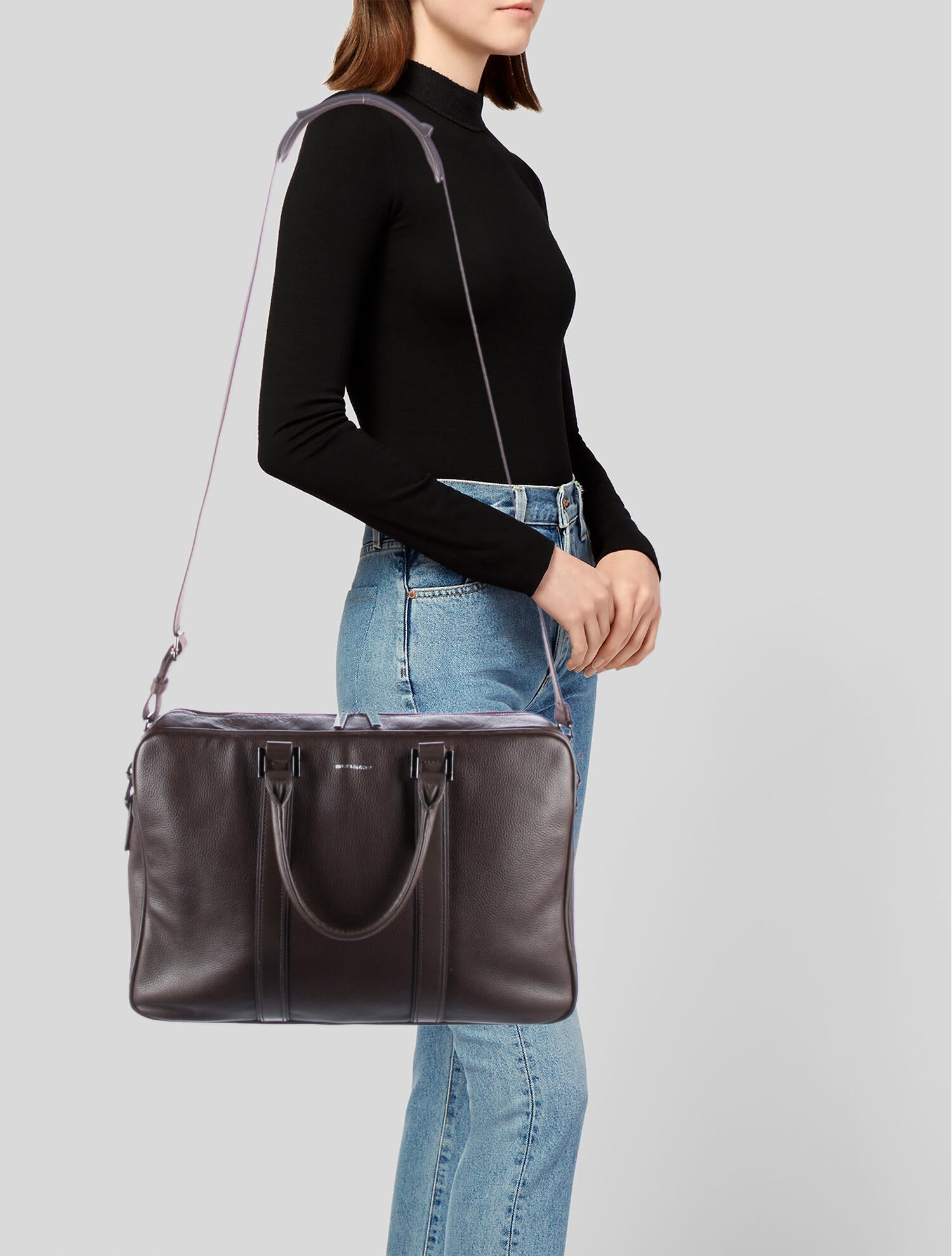 Hook & Albert Leather Brief case