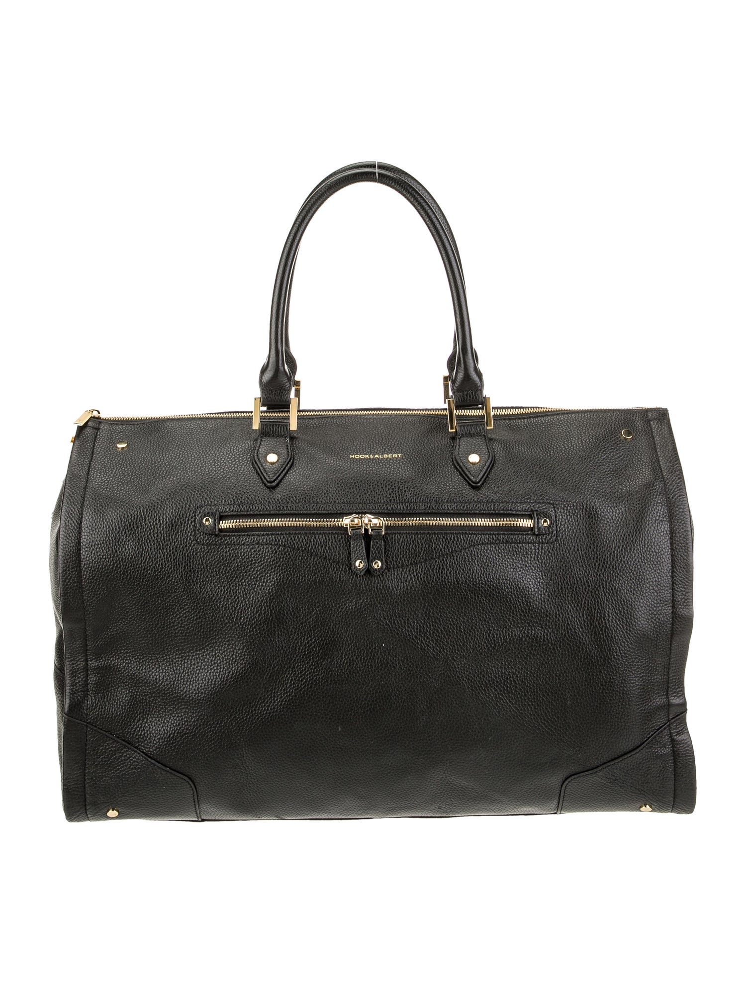 Hook & Albert Leather Weekender Bag