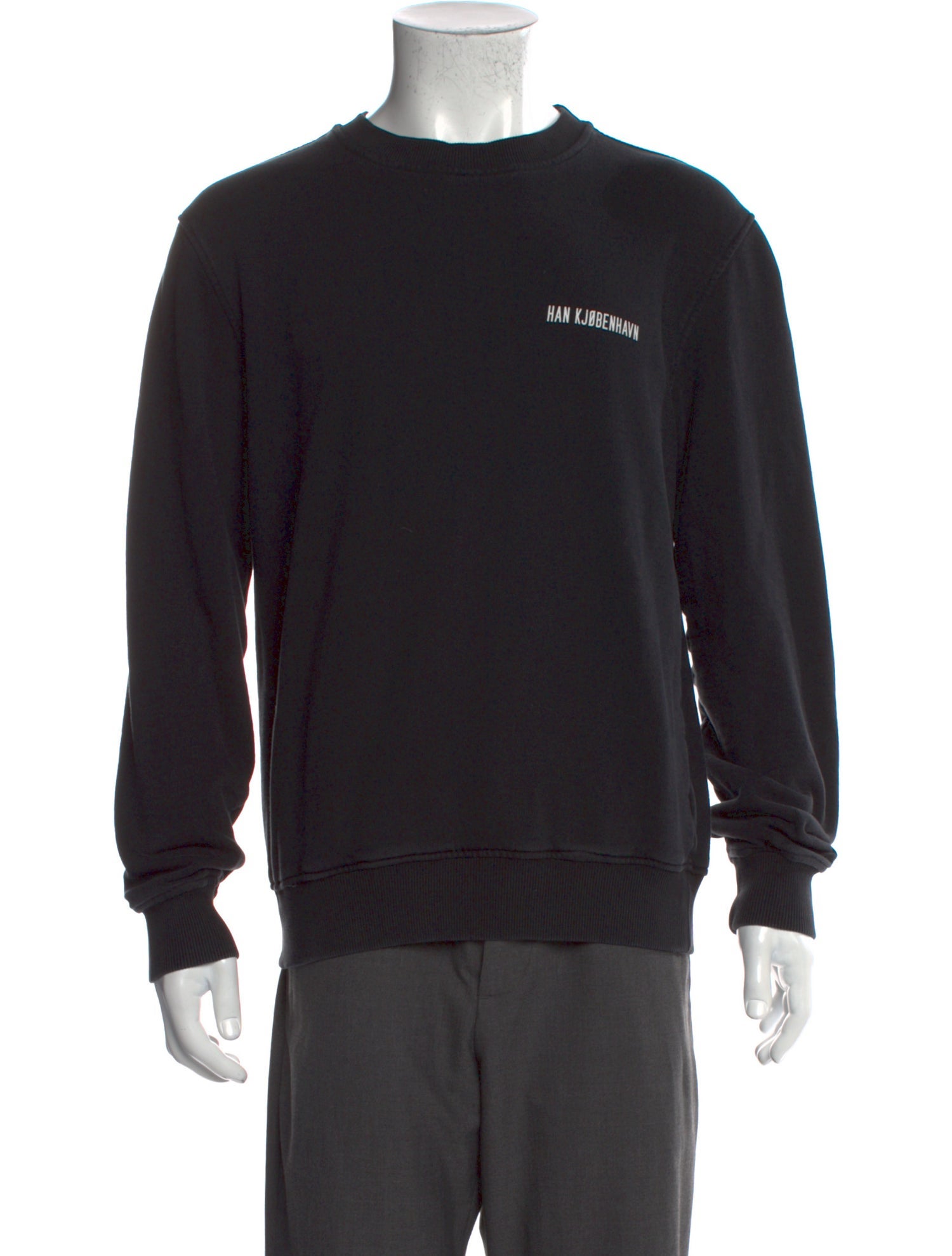 Han Kjøbenhavn Graphic Print Crew Neck Sweatshirt