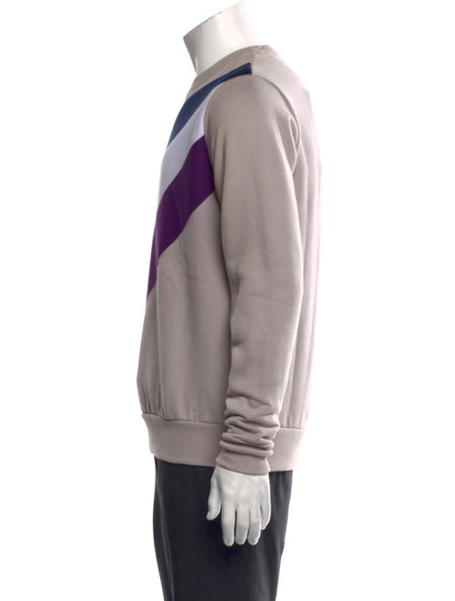 Han Kjøbenhavn Colorblock Pattern Crew Neck Sweatshirt