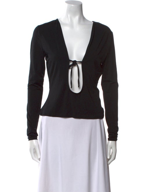 Han Kjøbenhavn V-Neck Long Sleeve Top