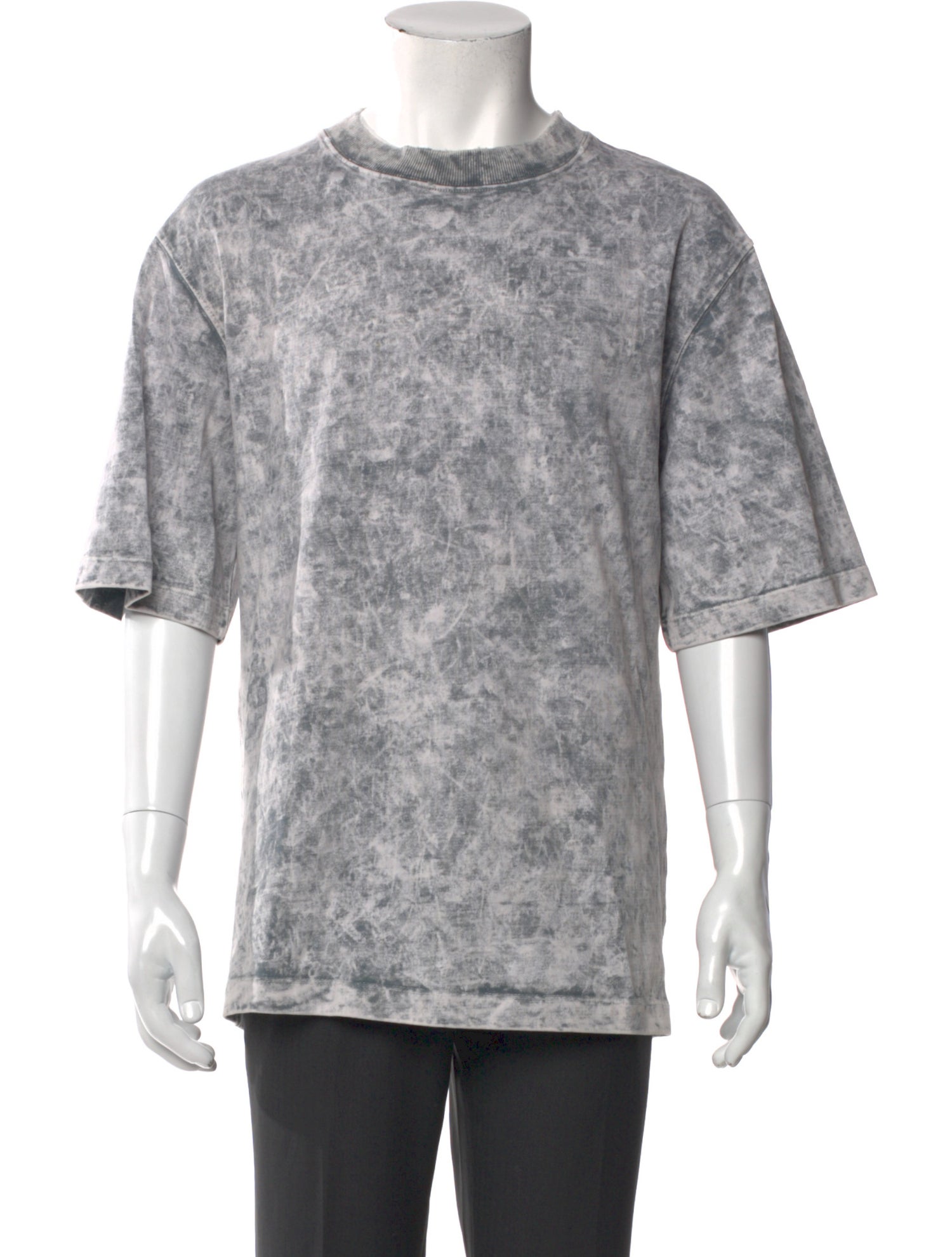 Han Kjøbenhavn Tie-Dye Print Crew Neck T-Shirt