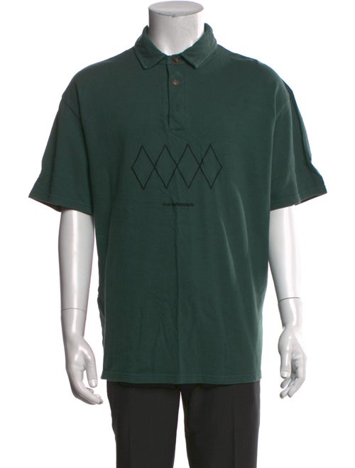 Han Kjøbenhavn Graphic Print Crew Neck Polo Shirt