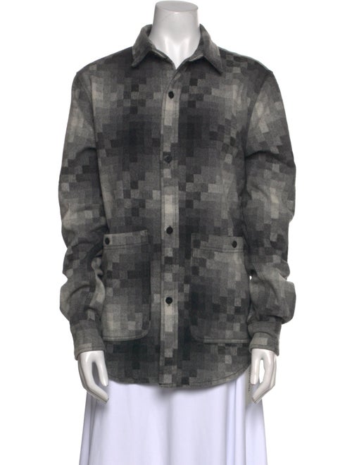 Han Kjøbenhavn Printed Long Sleeve Button-Up Top