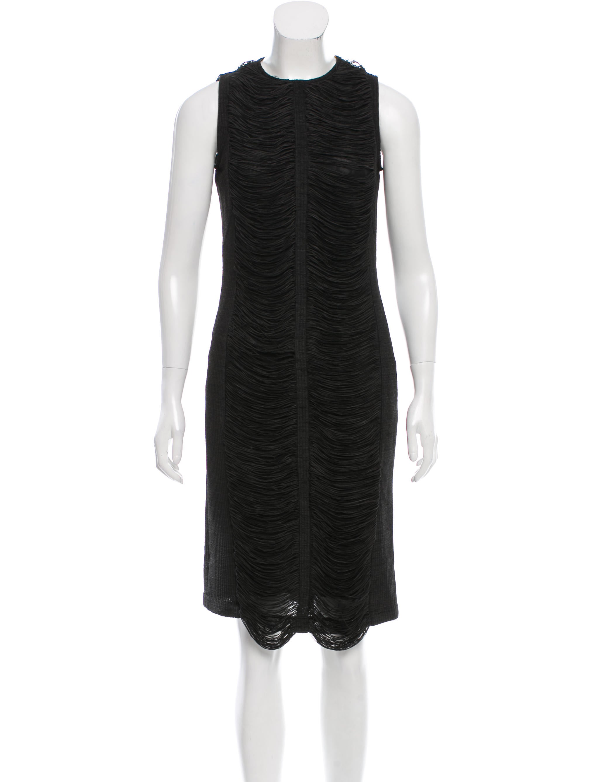 Hanley Mellon Midi Fringe Dress w/ Tags