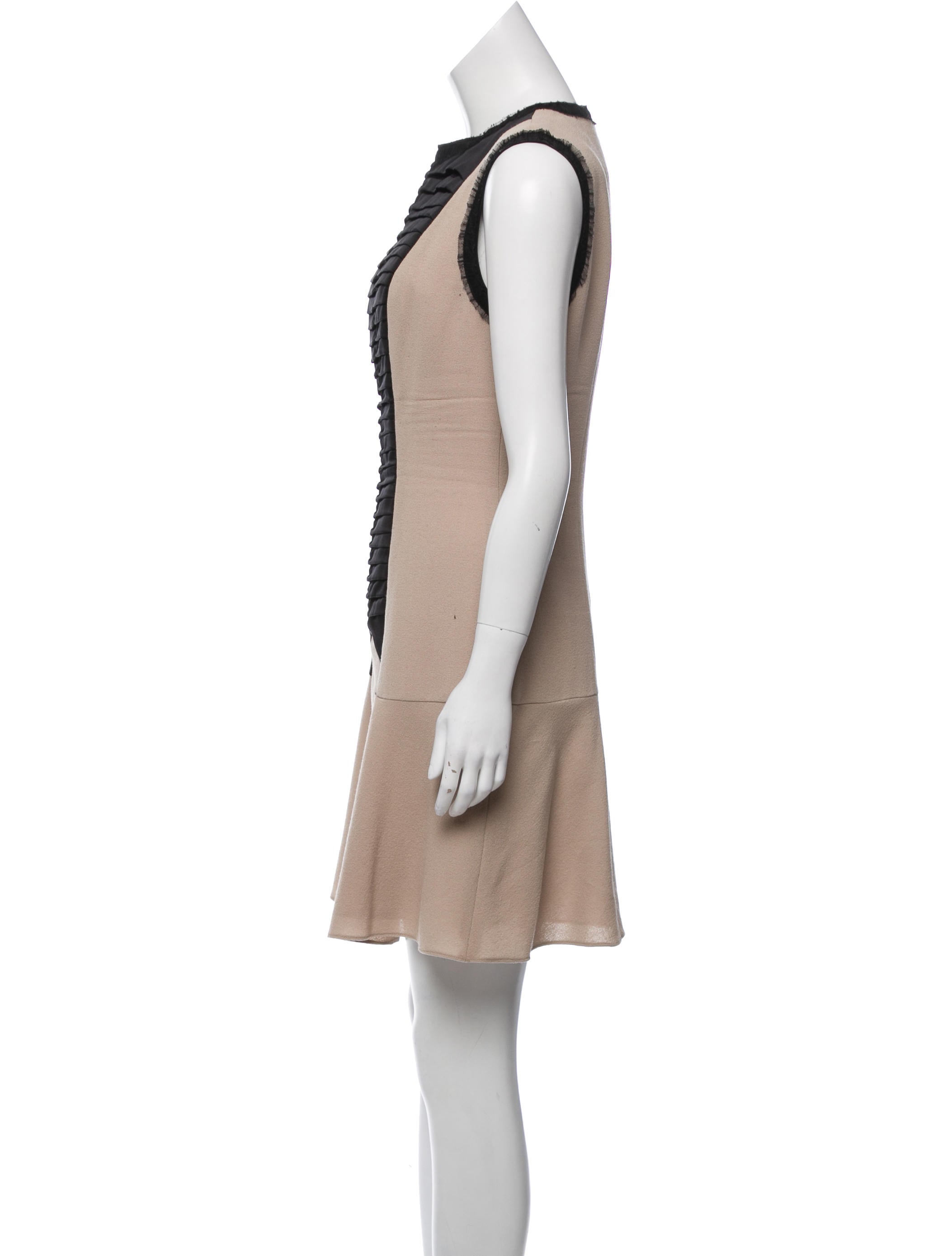 Hanley Mellon Wool Flared Dress