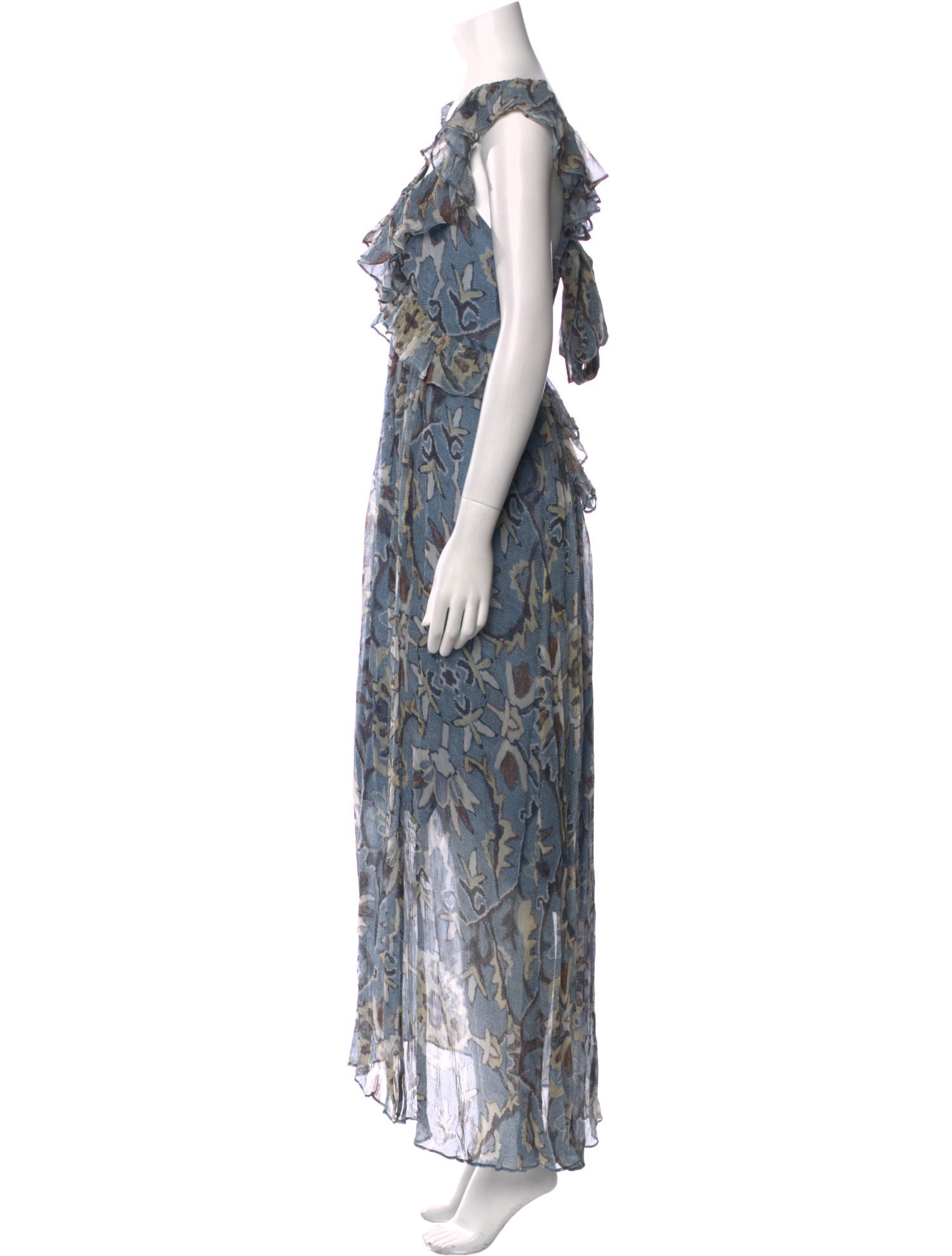 Hannah Artwear Printed Long Dress w/ Tags