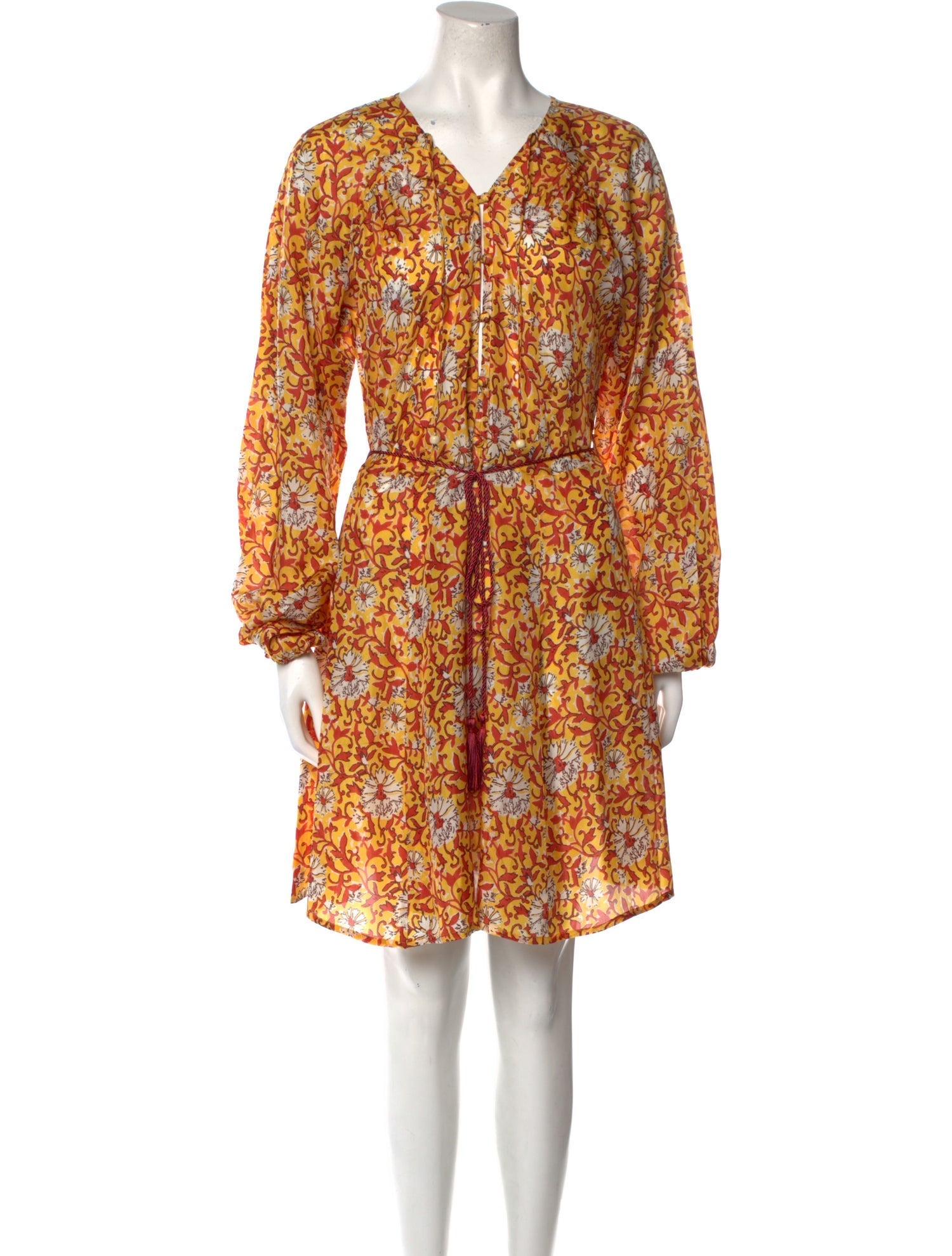 Hannah Artwear Floral Print Mini Dress