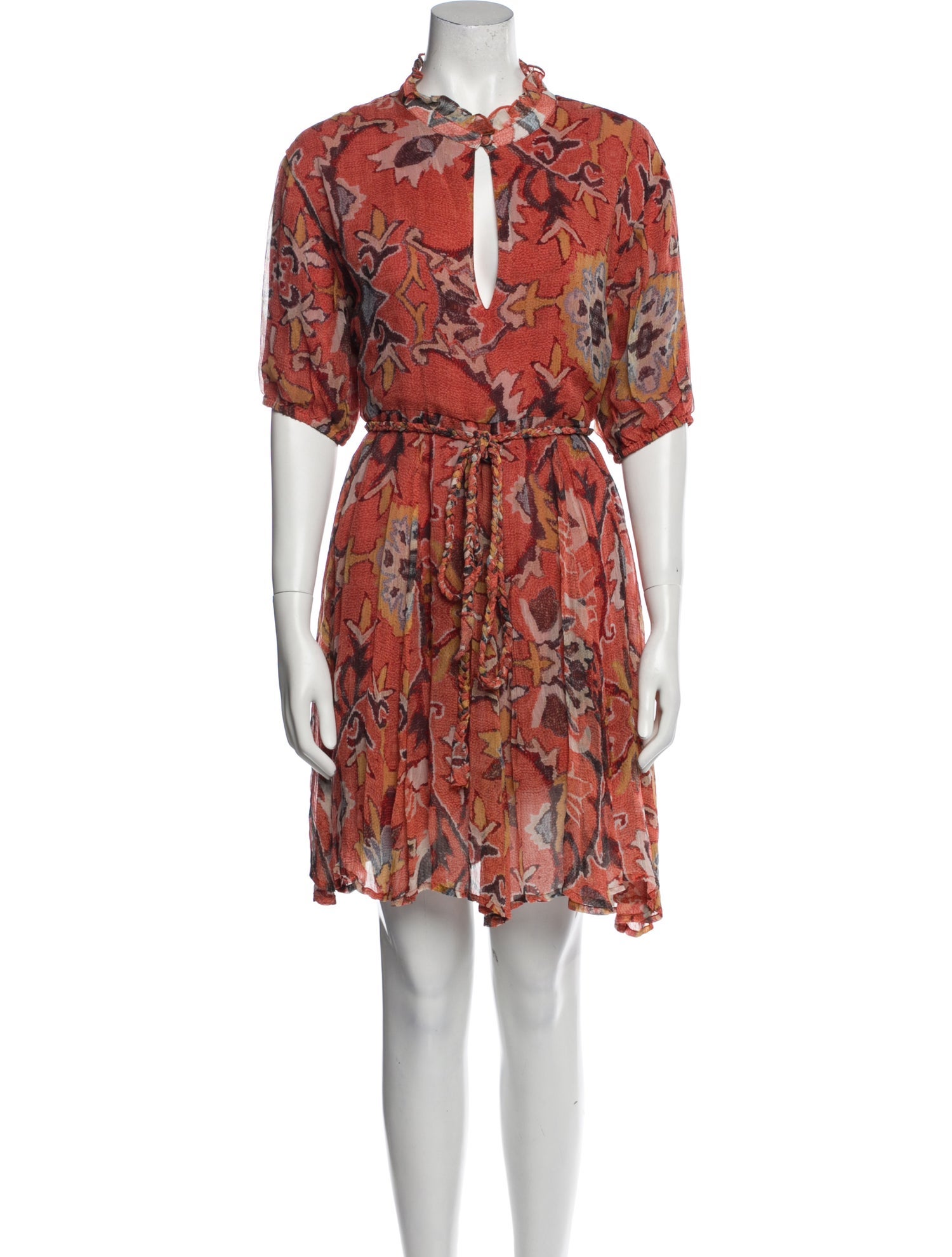 Hannah Artwear Floral Print Knee-Length Dress