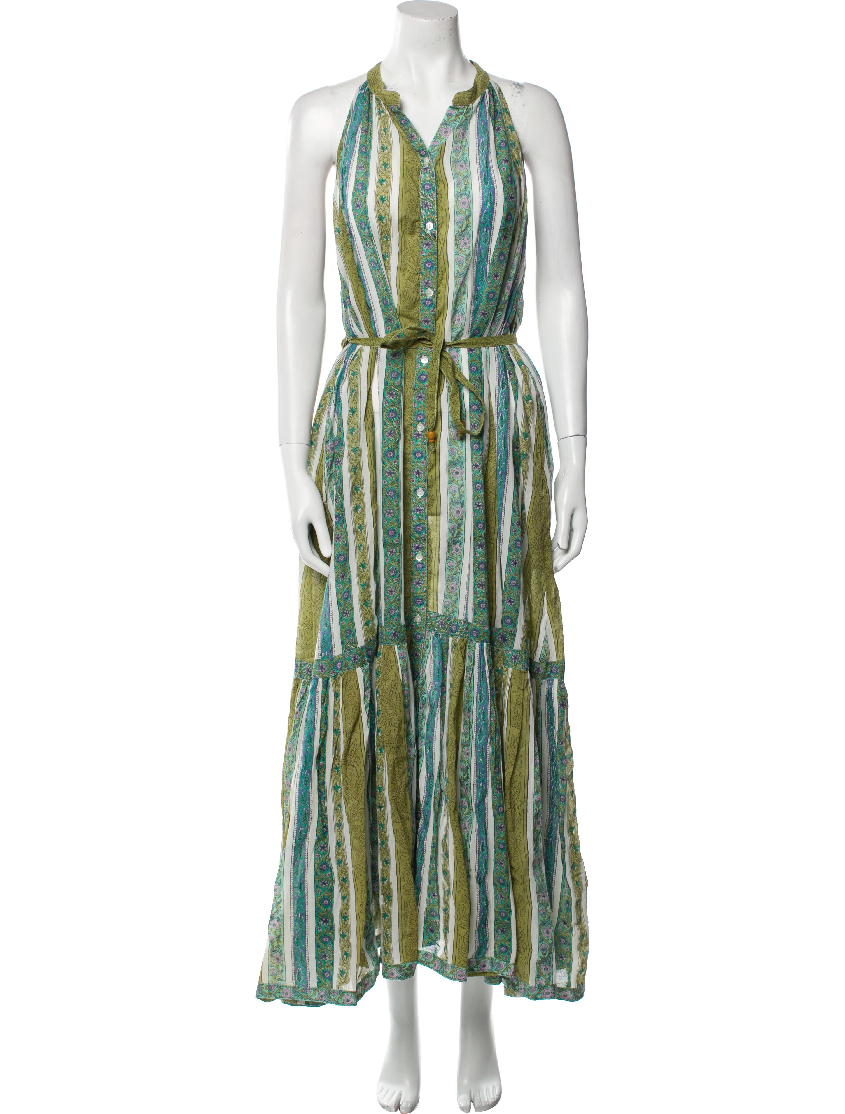 Hannah Artwear Printed Long Dress w/ Tags