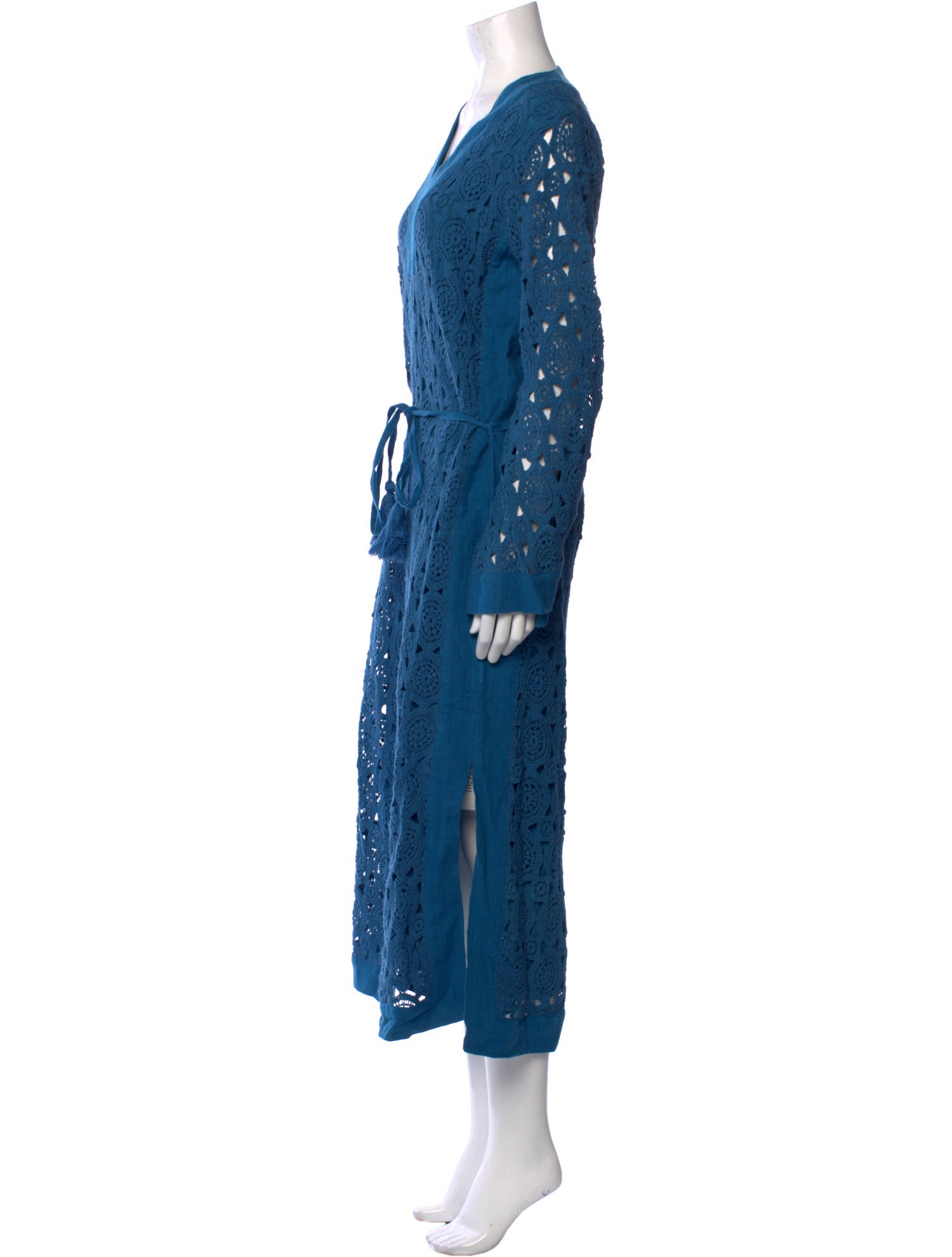 Hannah Artwear Lace Pattern Long Dress