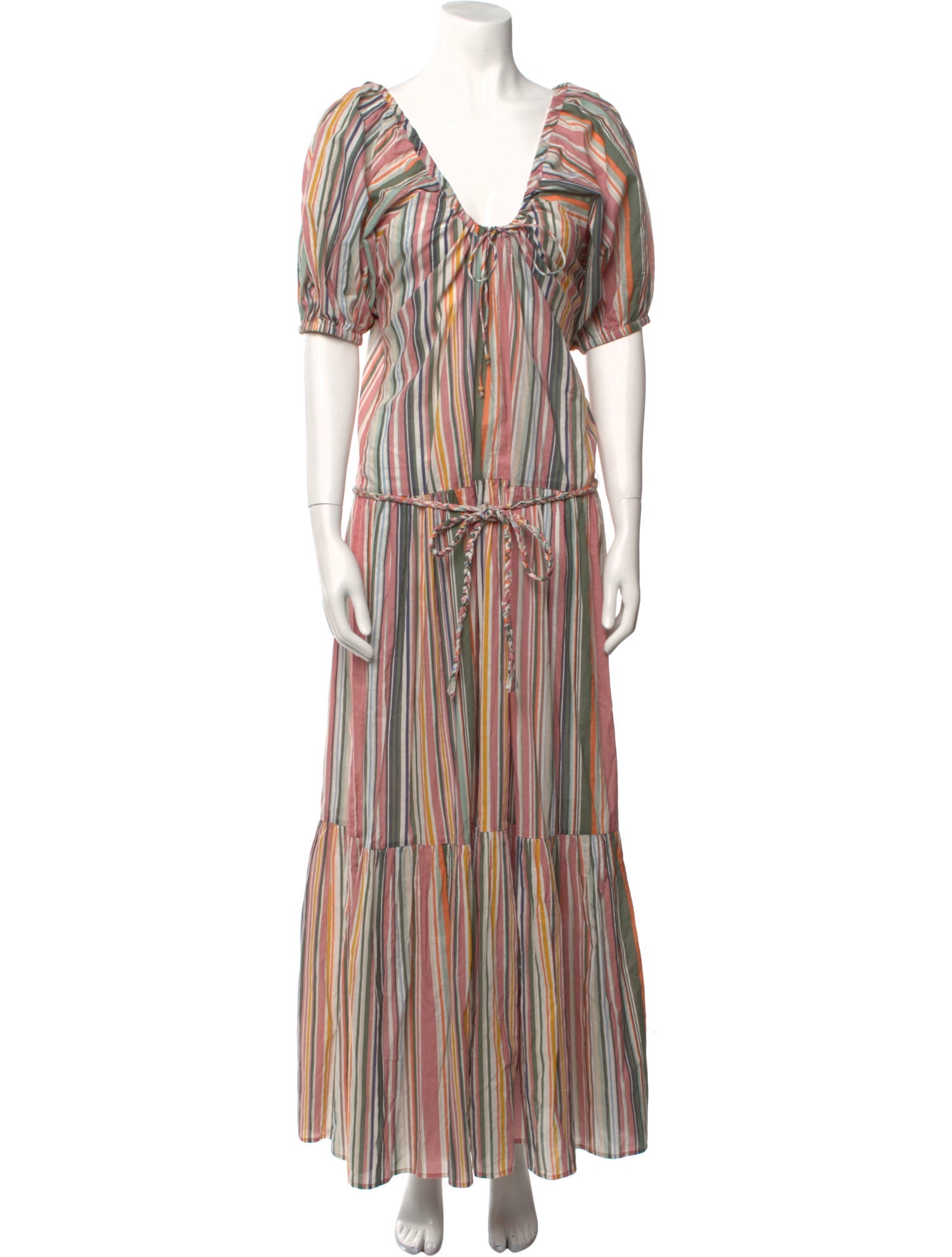 Hannah Artwear Striped Long Dress w/ Tags