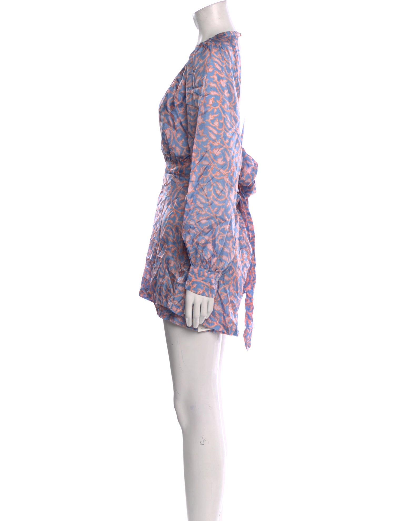 Hannah Artwear Silk Printed Romper w/ Tags